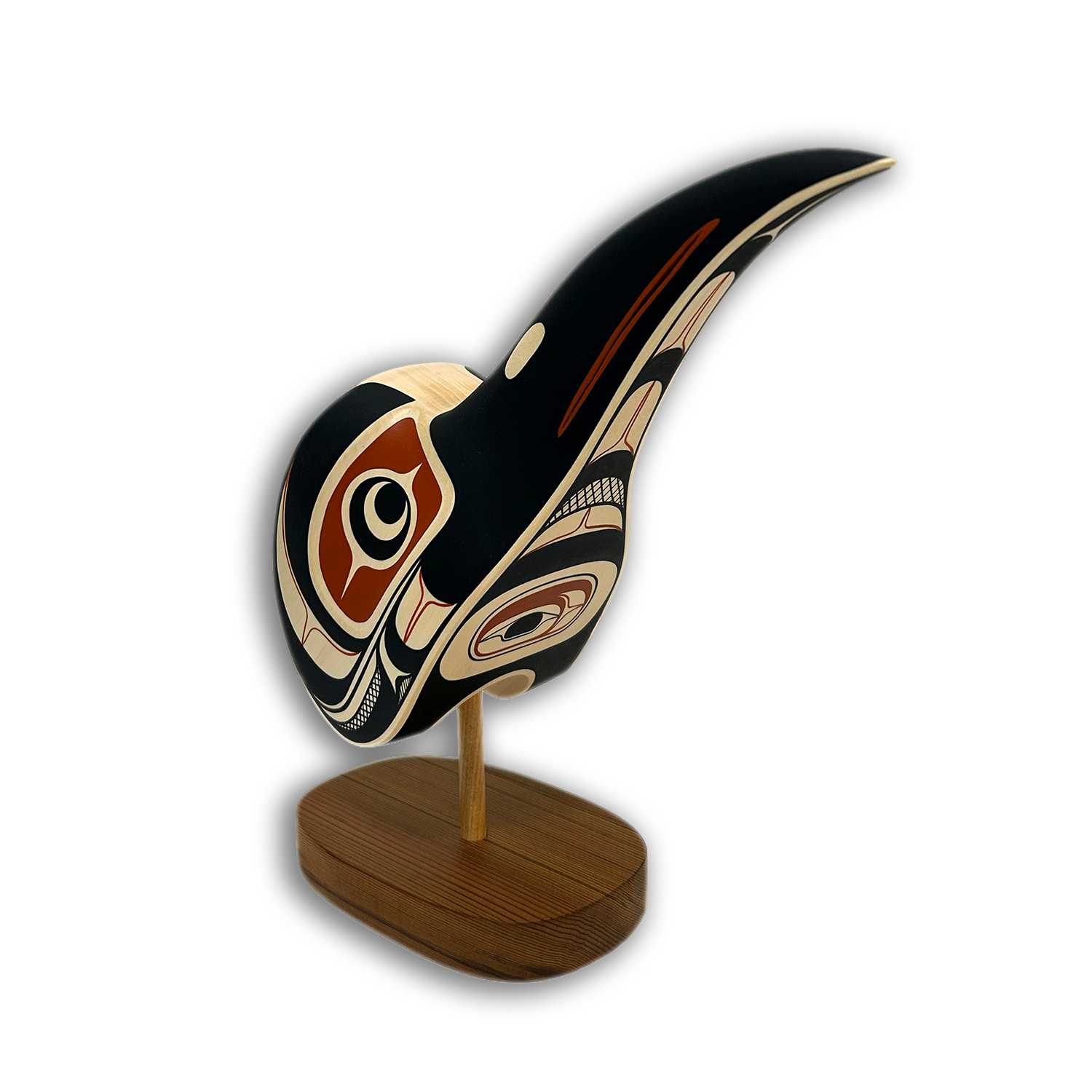Large Hummingbird Maskette by Kwakwaka'wakw artist Rod Smith