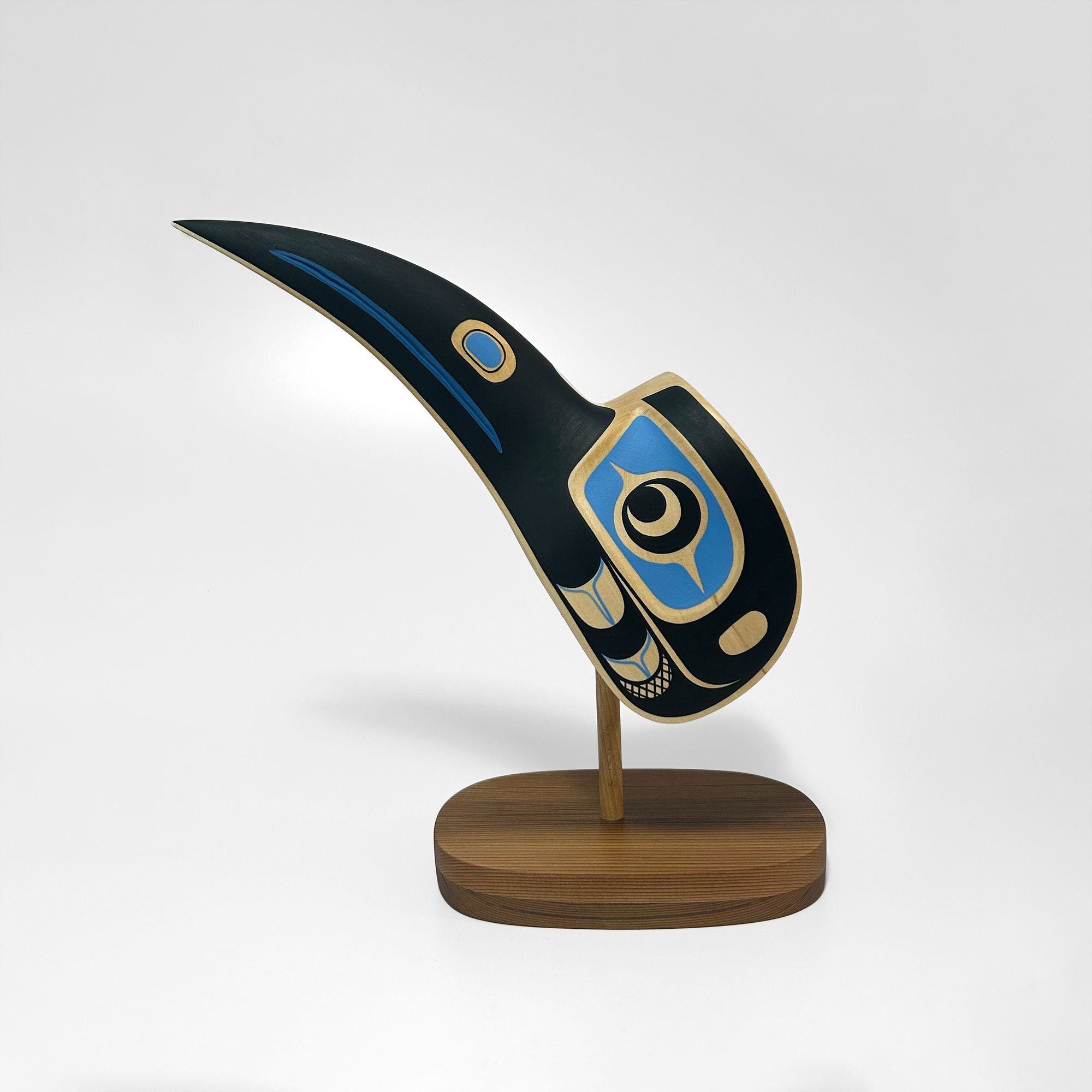 Hummingbird Maskette by Kwakwaka'walw artist Rod Smith