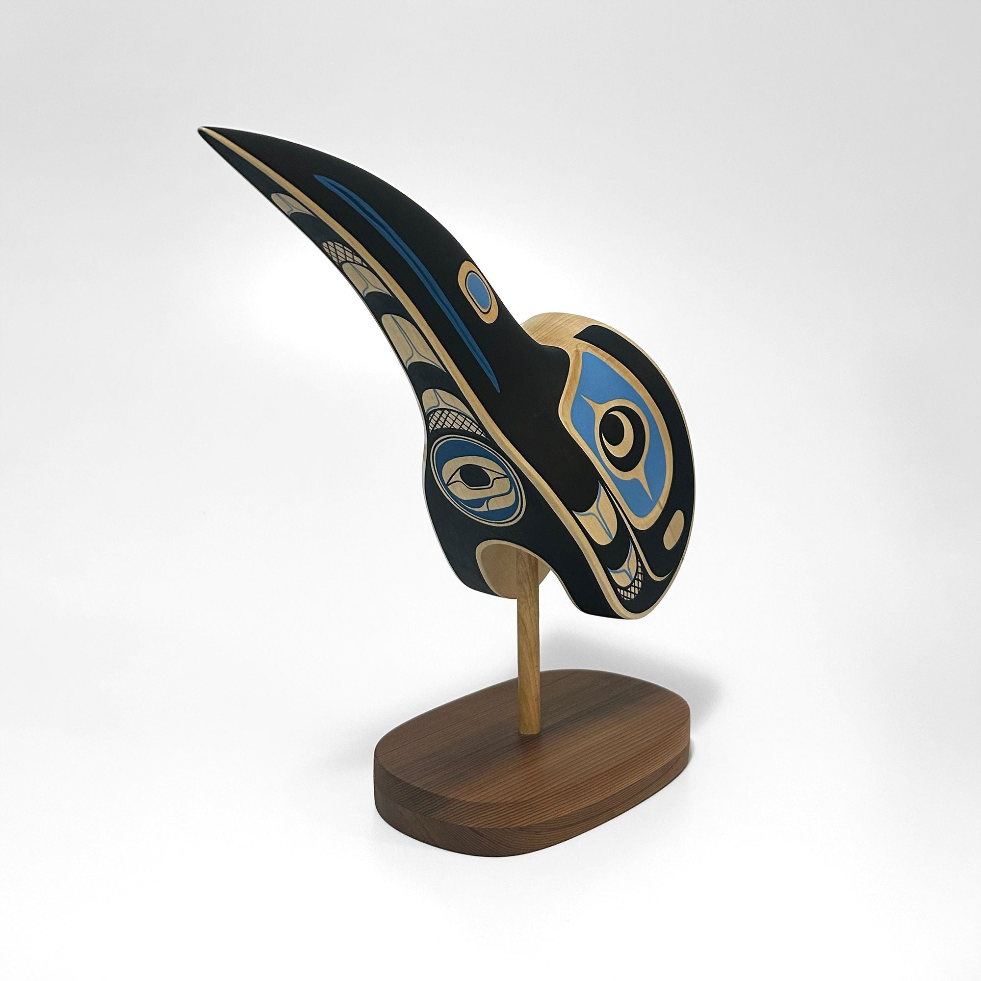 Hummingbird Maskette by Kwakwaka'walw artist Rod Smith
