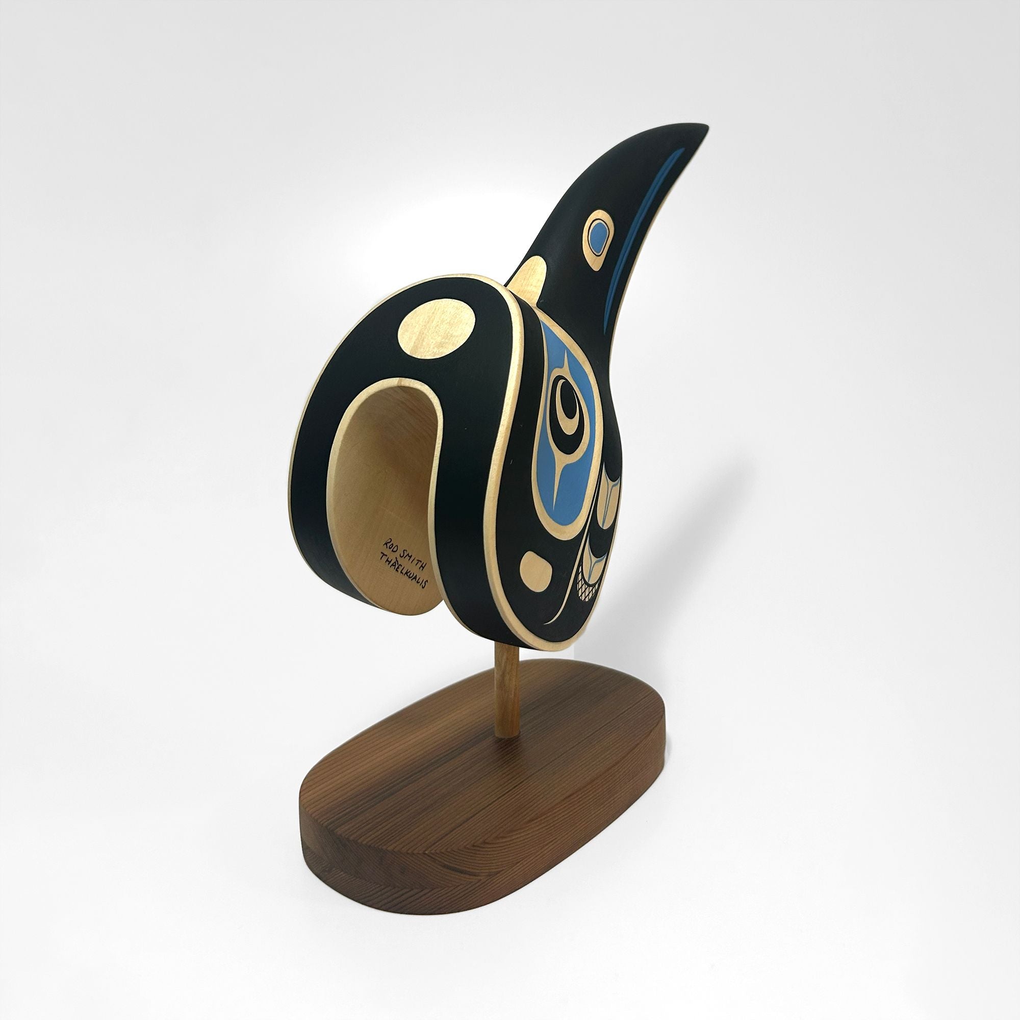 Hummingbird Maskette by Kwakwaka'walw artist Rod Smith