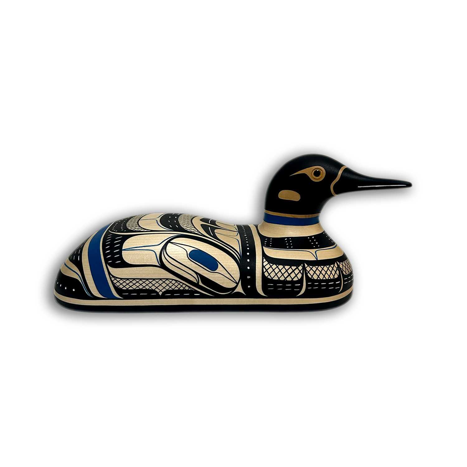 Loon Sculpture by Kwakwaka'wakw artist Rod Smith