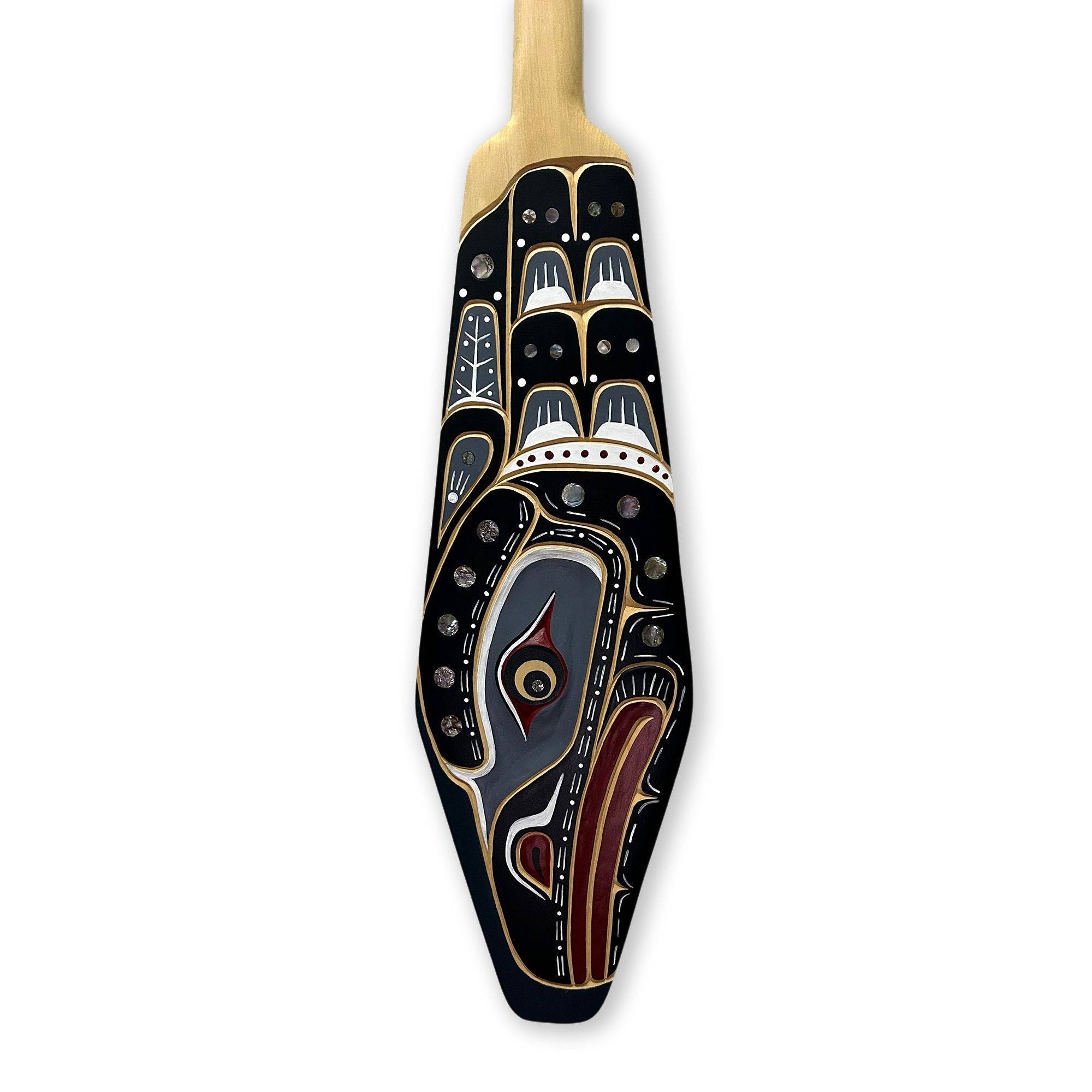 Loon Paddle by Kwakwaka'wakw artist Bill Henderson