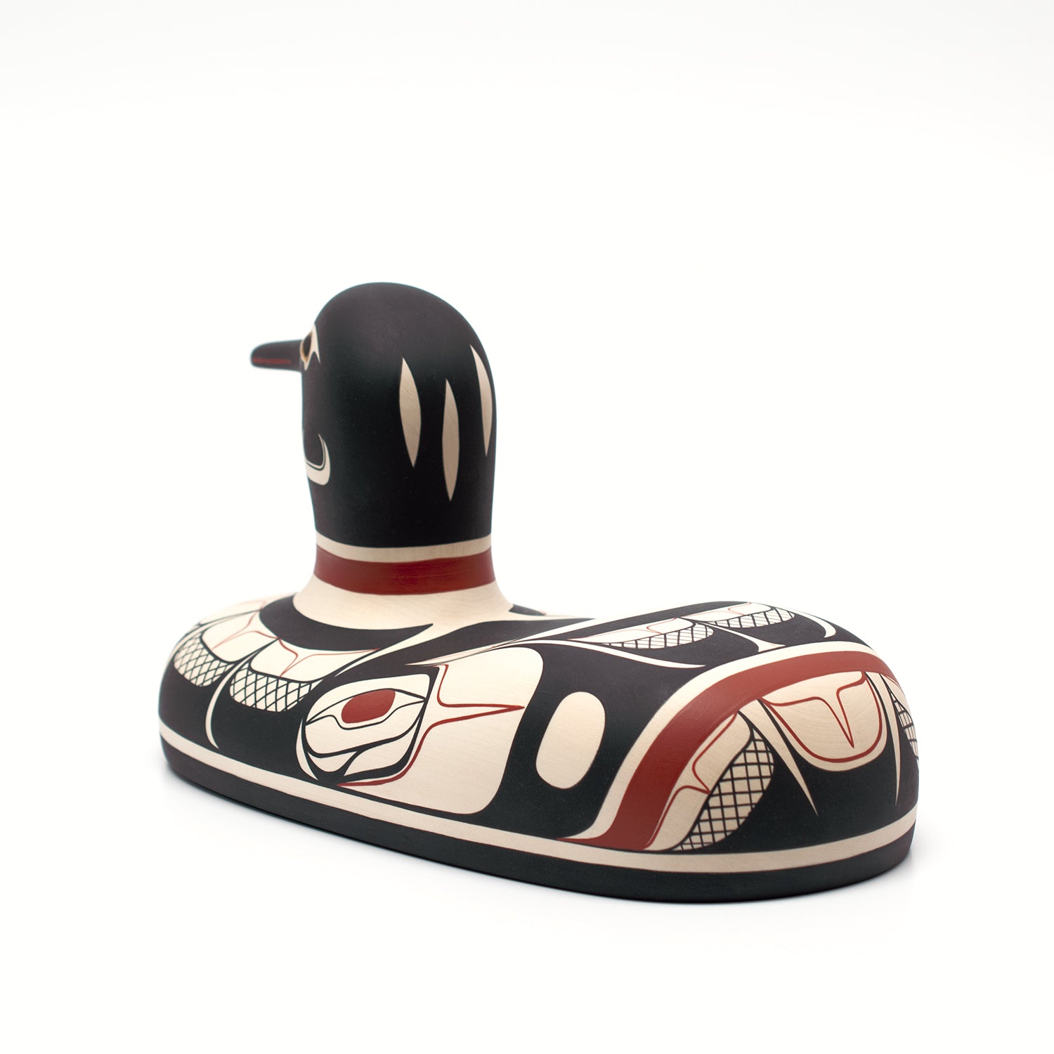 Loon Sculpture by Kwakwaka'wakw artist Rod Smith