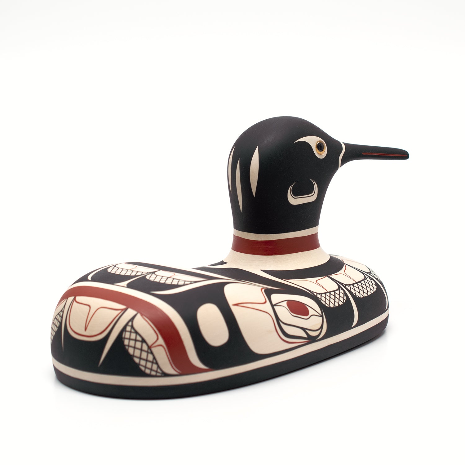 Loon Sculpture by Kwakwaka'wakw artist Rod Smith