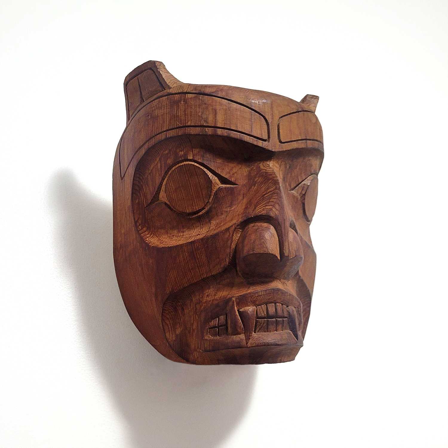 Cedar Marten Mask by Kwakwaka'wakw artist Richard Hunt