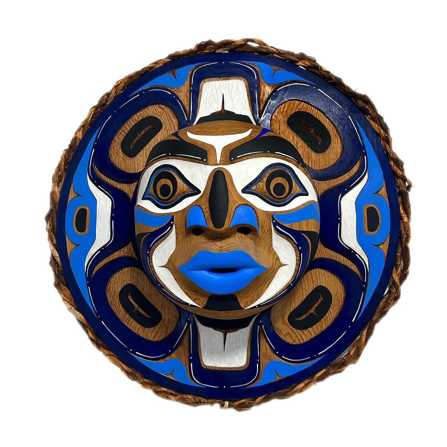 Moon Mask by Kwakwaka'wakw artist Quinn James