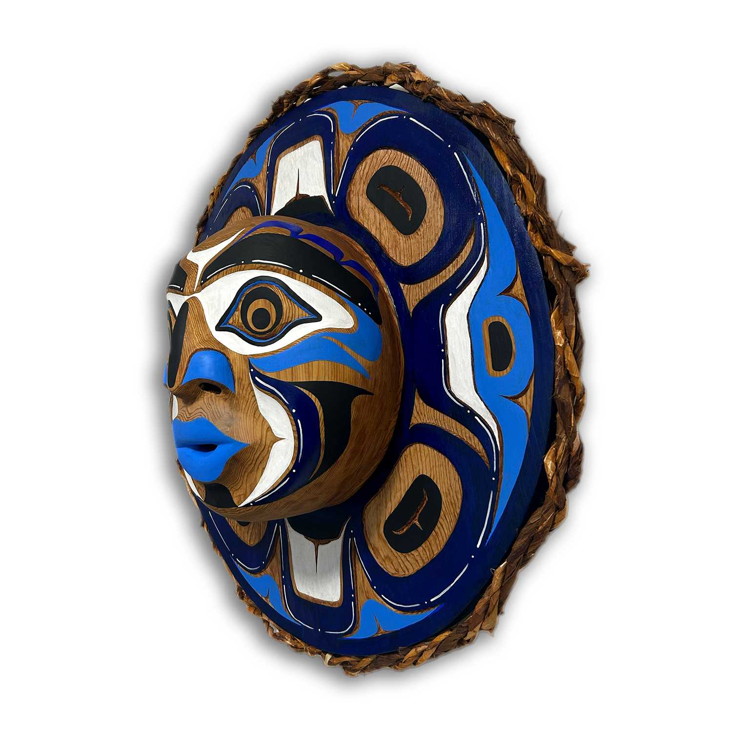Moon Mask by Kwakwaka'wakw Artist Quinn James