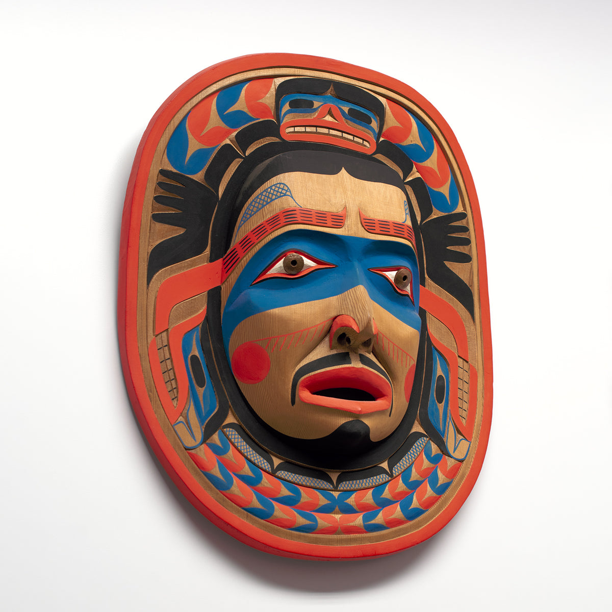 Moon Mask by Nuu-chah-nulth artist Patrick Amos