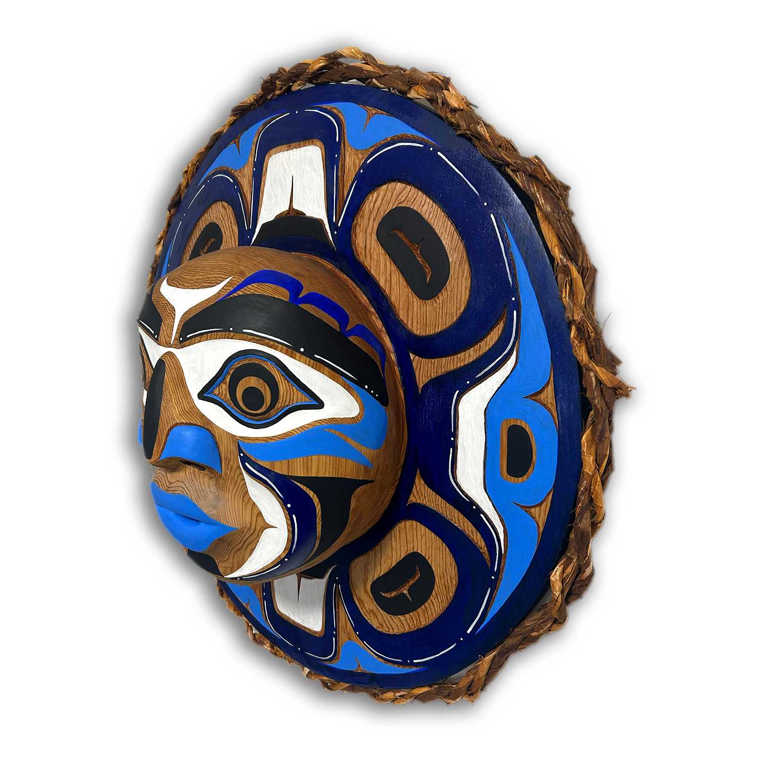 Moon Mask by Kwakwaka'wakw Artist Quinn James