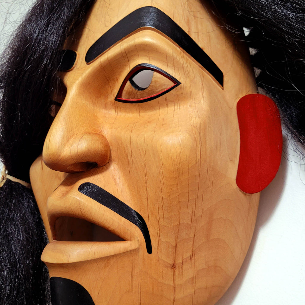 Warrior Mask by Kwakwaka'wakw artist Bruce Alfred