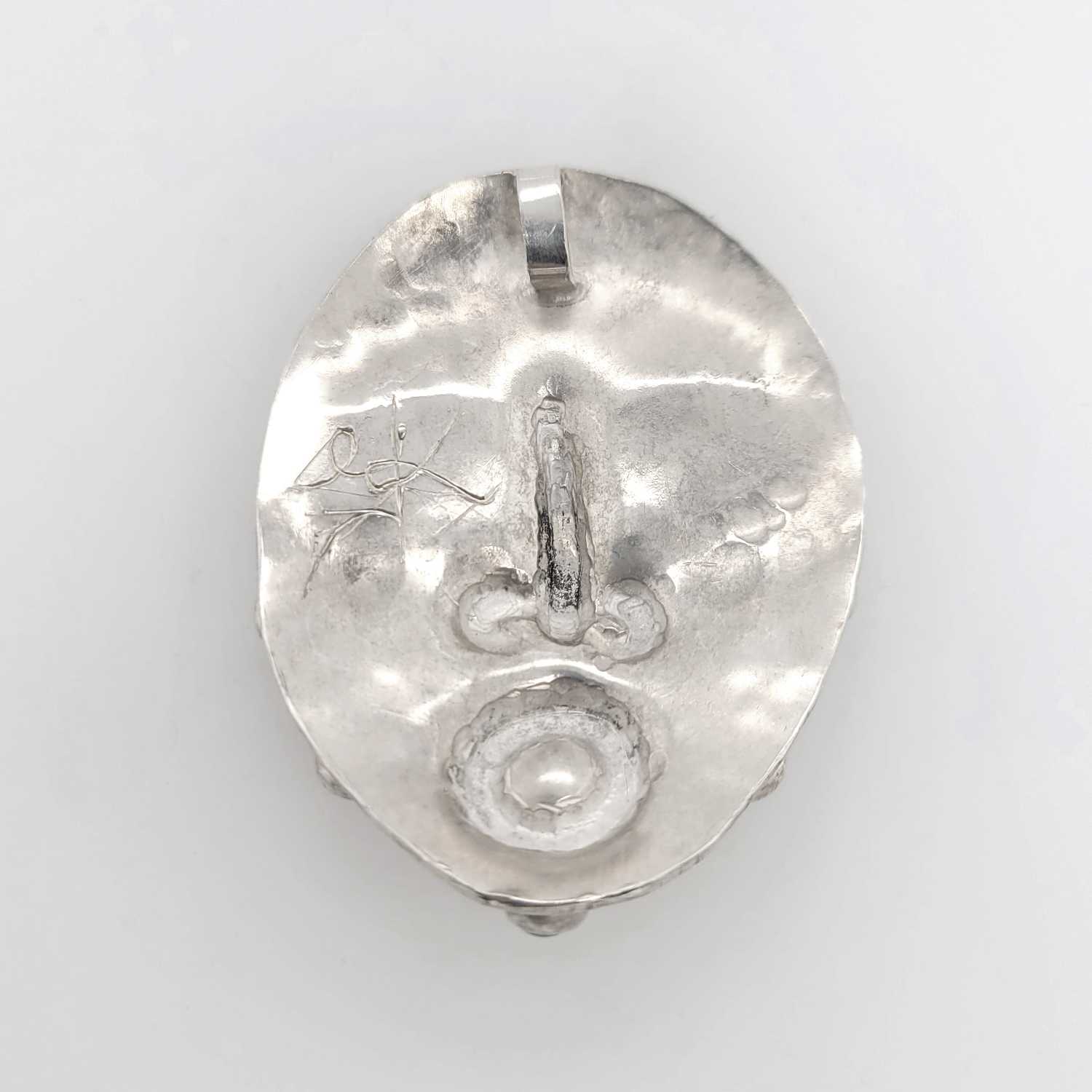 Devilfish Mask Pendant by Native Female Artist Kiri Geen