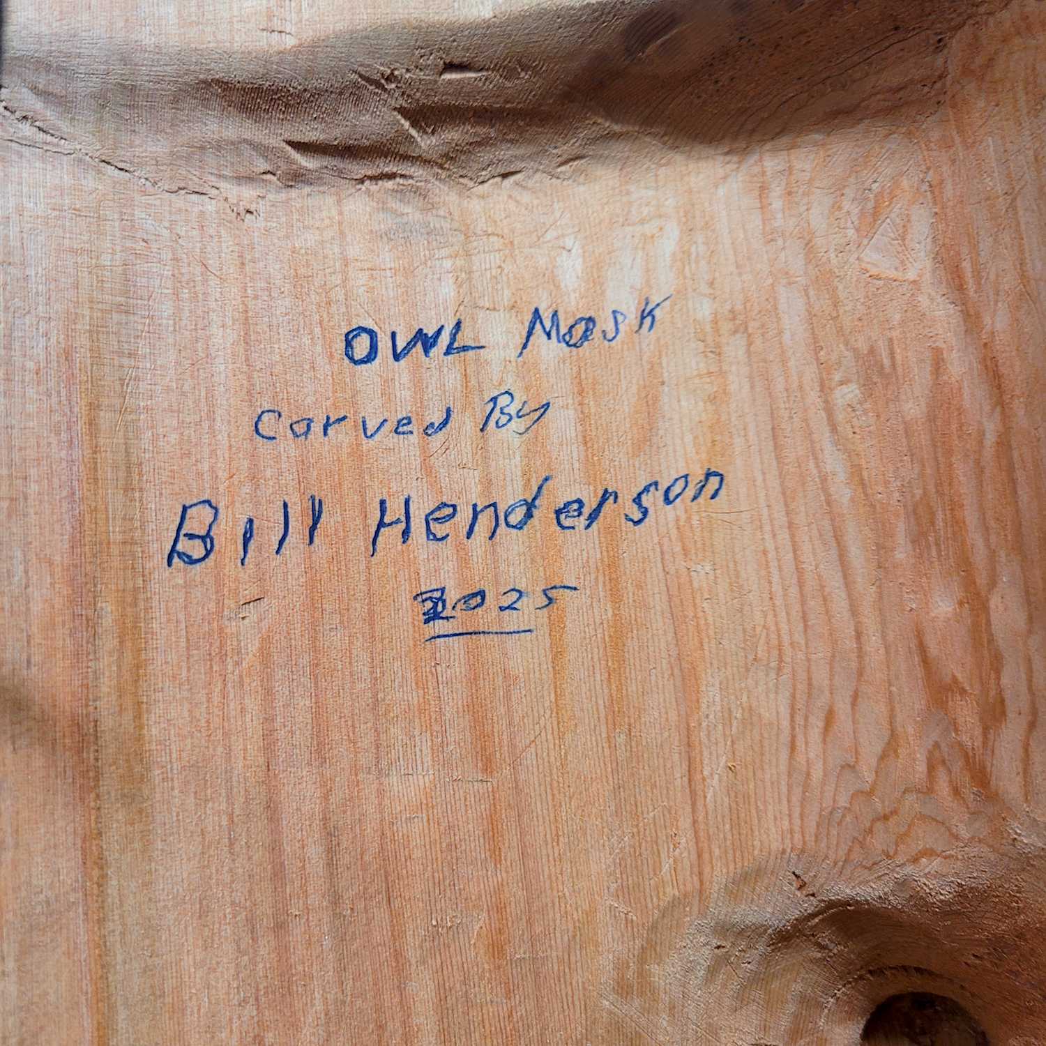 White Owl Mask by Kwakwaka'wakw Master Carver Bill Henderson