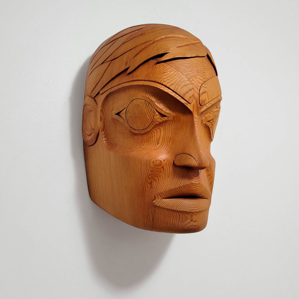 Portrait Mask by Haida carver Desmond Bowker