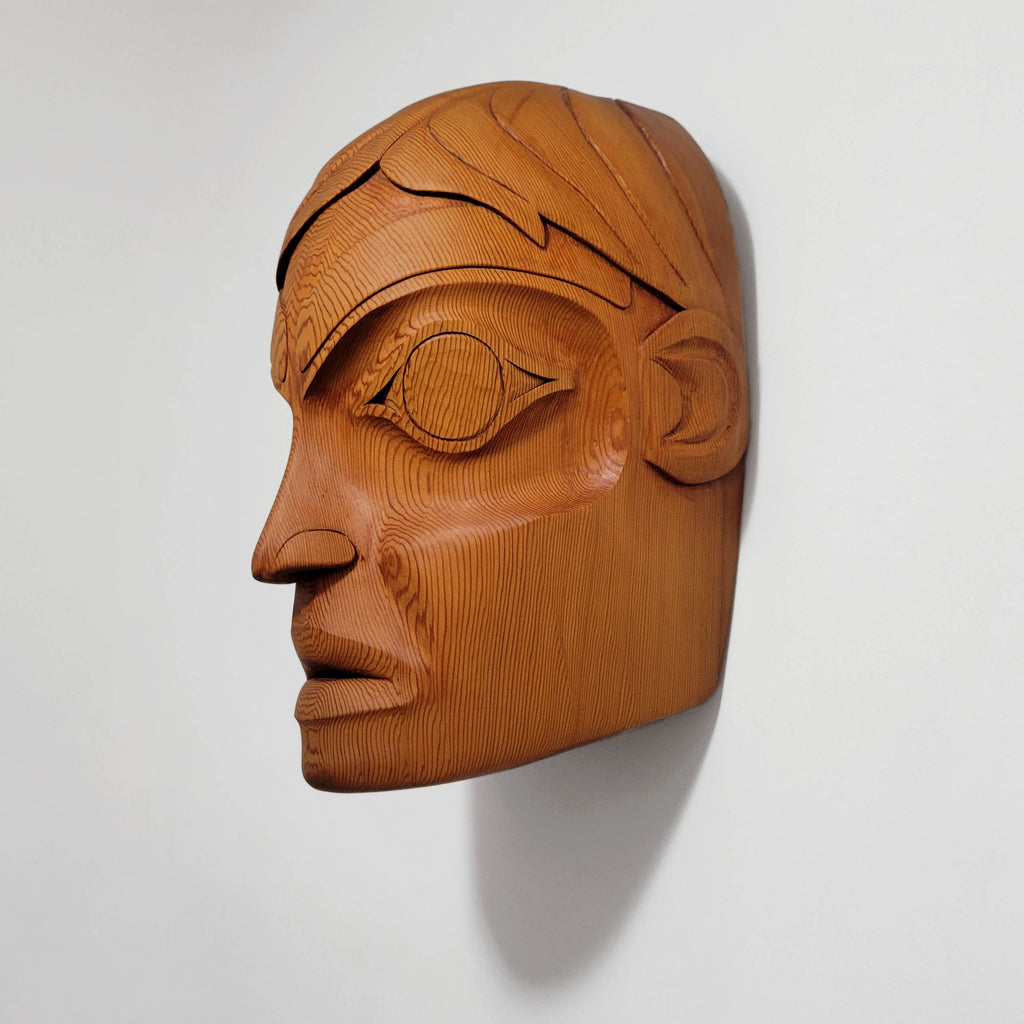 Portrait Mask by Haida carver Desmond Bowker