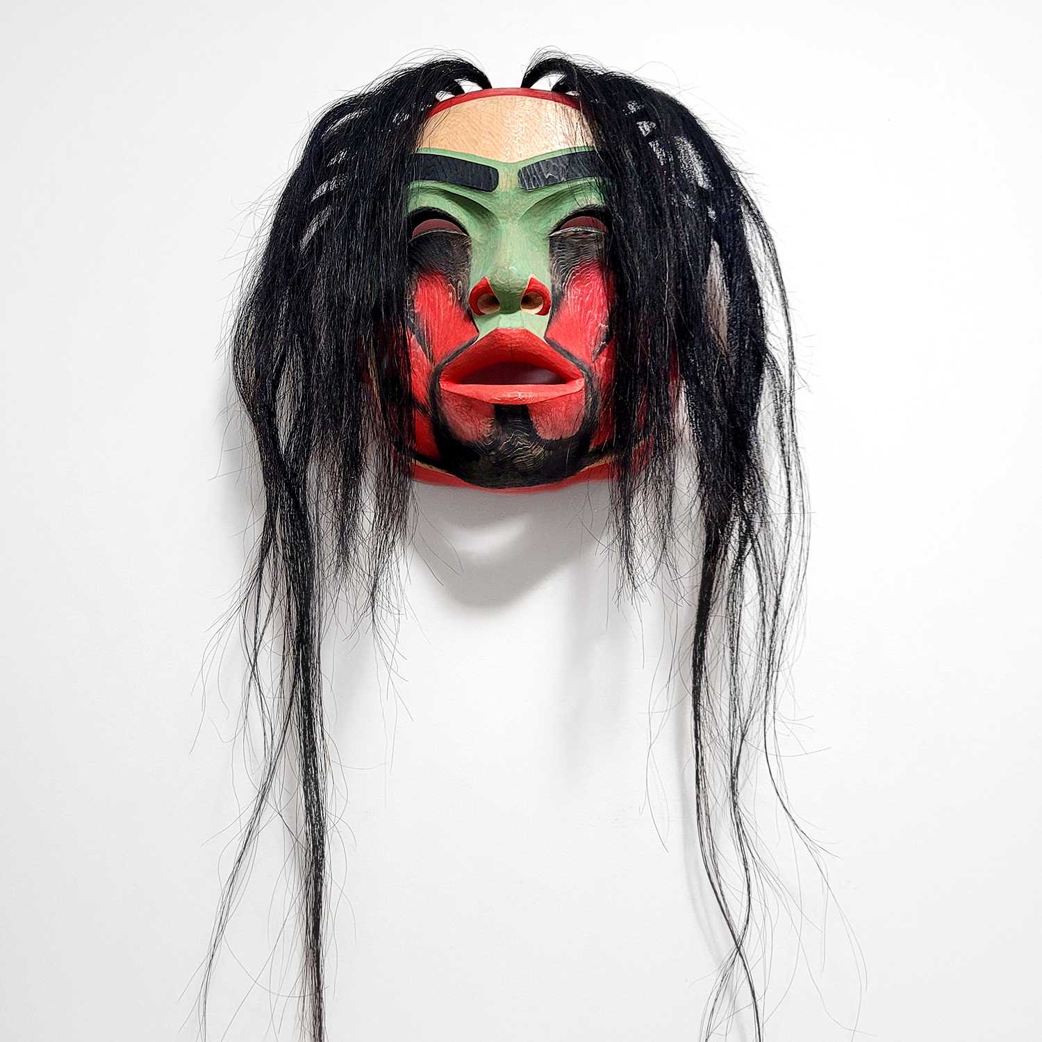 Portrait Mask by Kwakwaka'wakw carver Raymond Shaw