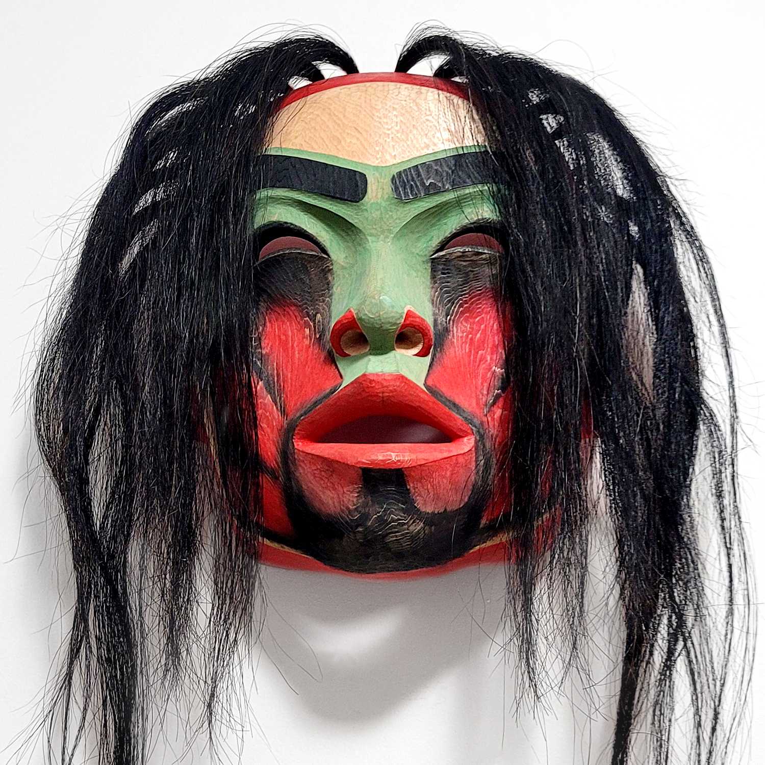 Portrait Mask by Kwakwaka'wakw carver Raymond Shaw