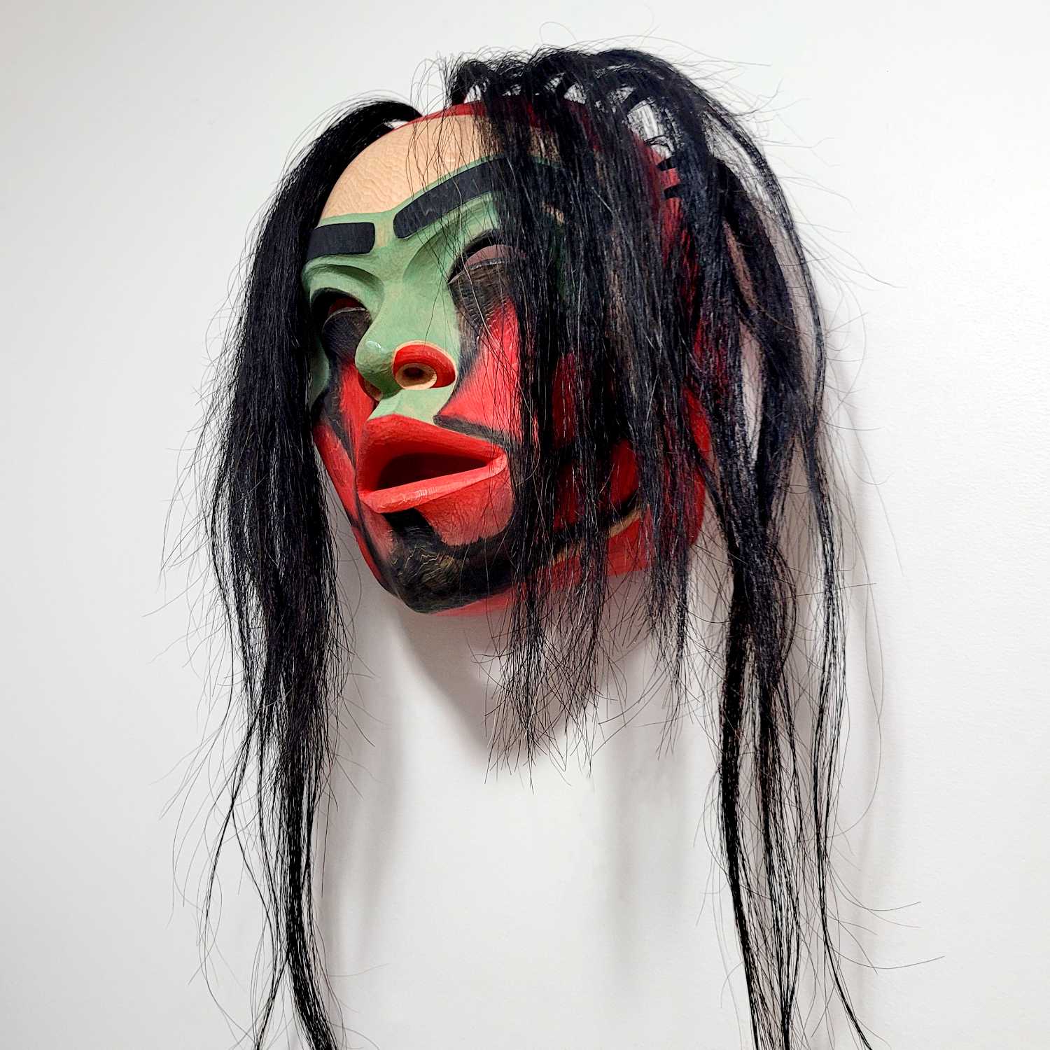 Portrait Mask by Kwakwaka'wakw carver Raymond Shaw