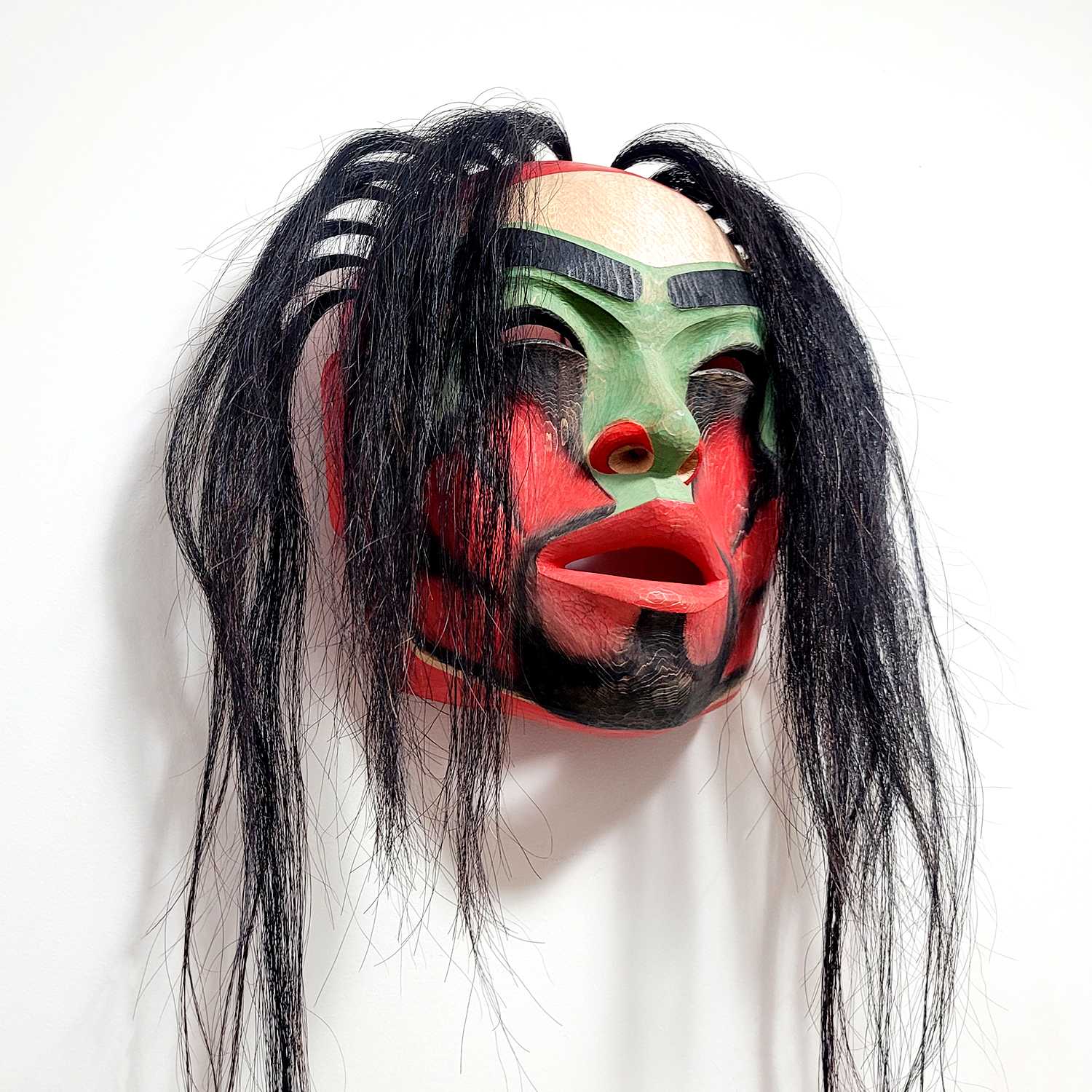 Portrait Mask by Kwakwaka'wakw carver Raymond Shaw