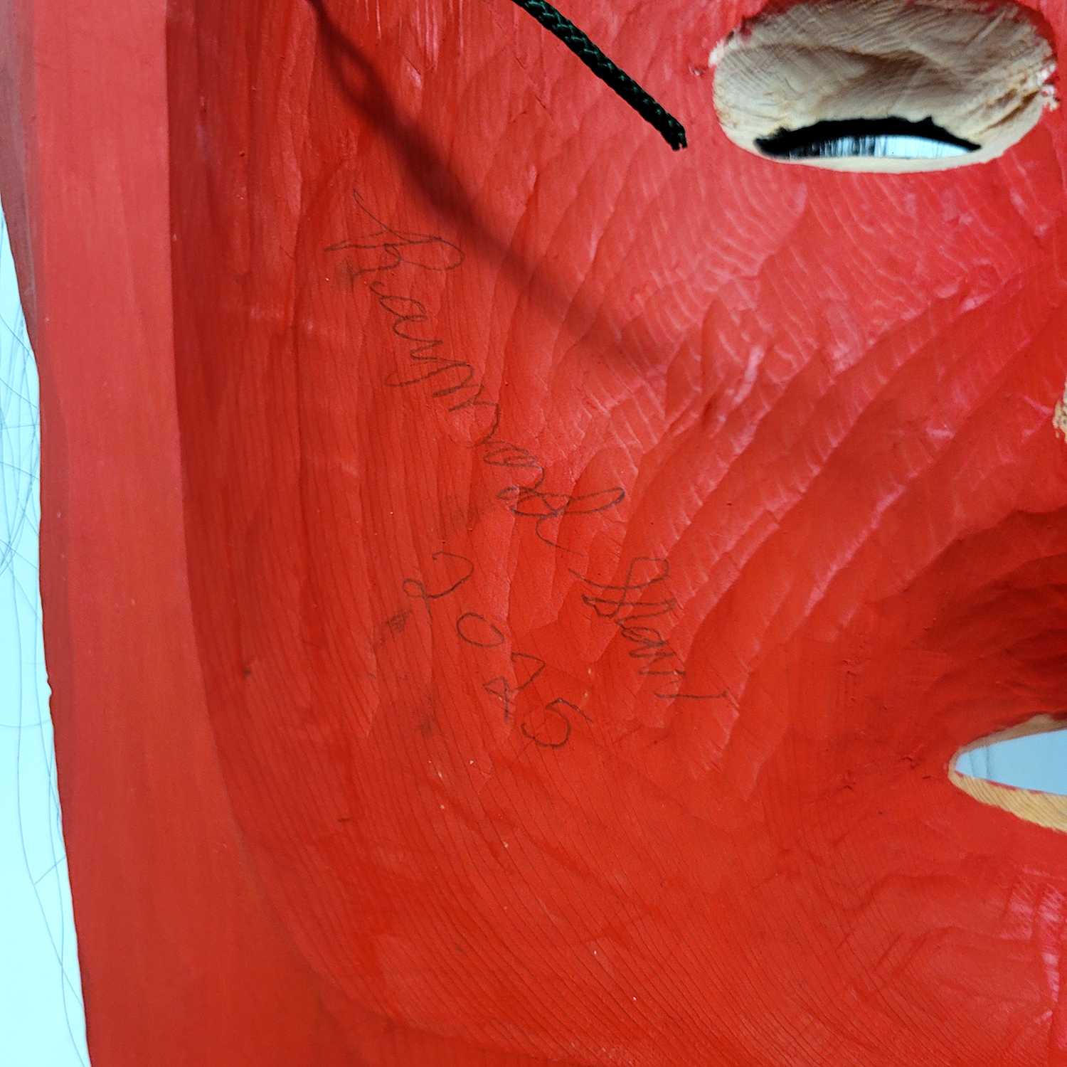 Portrait Mask by Kwakwaka'wakw carver Raymond Shaw