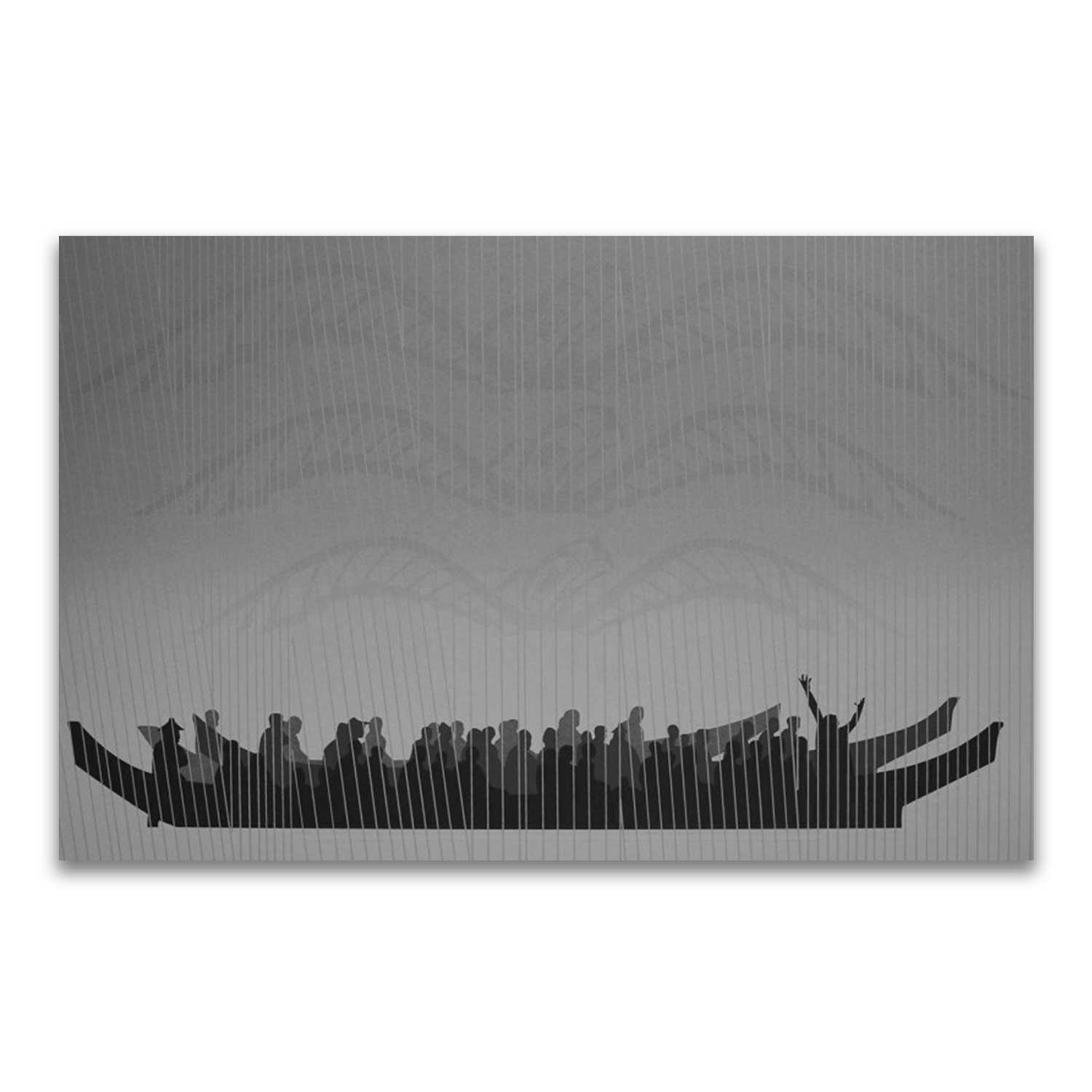 Canoe Limited Edition Print by Tsimshian artist Roy Vickers
