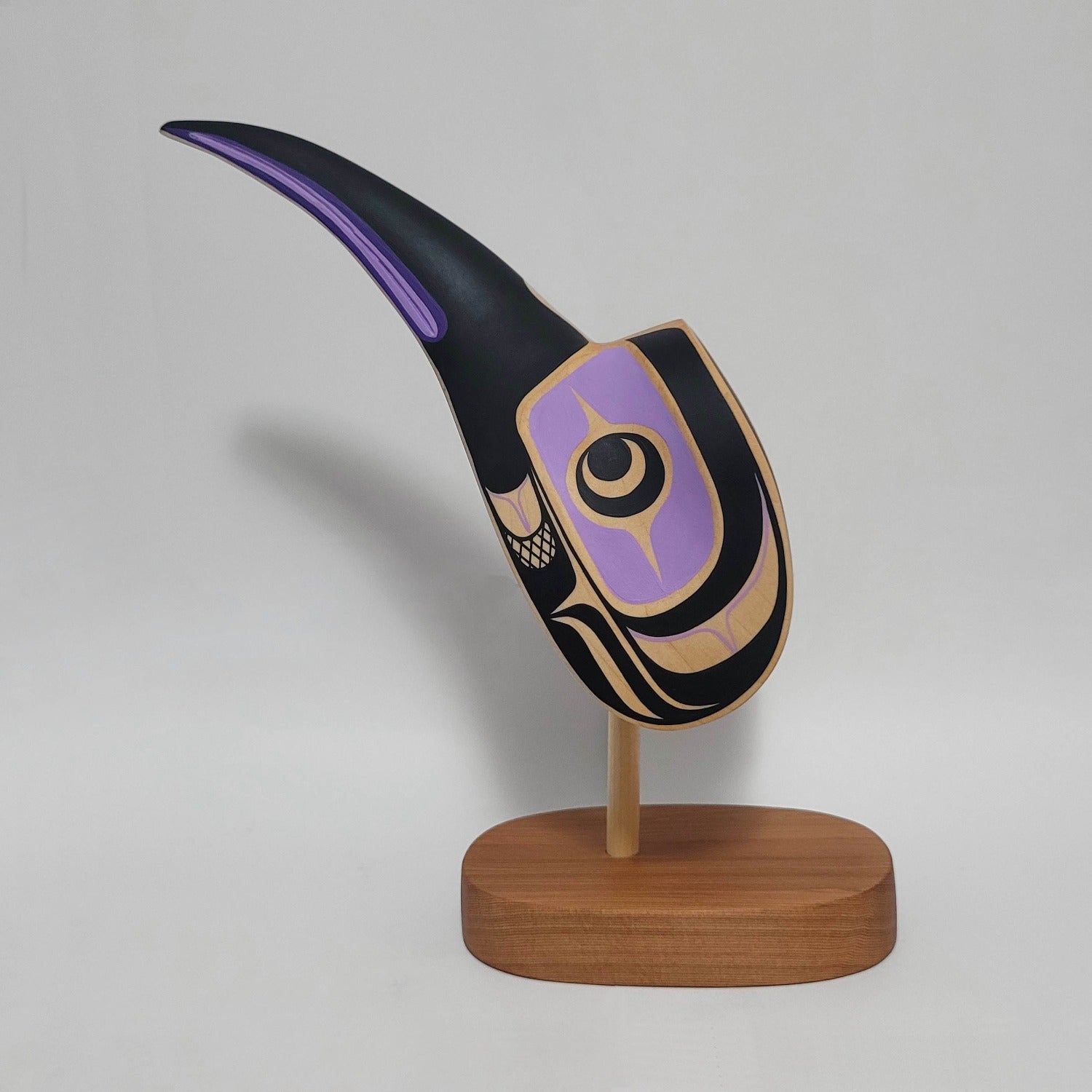 Hummingbird Maskette by Kwakwaka'wakw artist Rod Smith