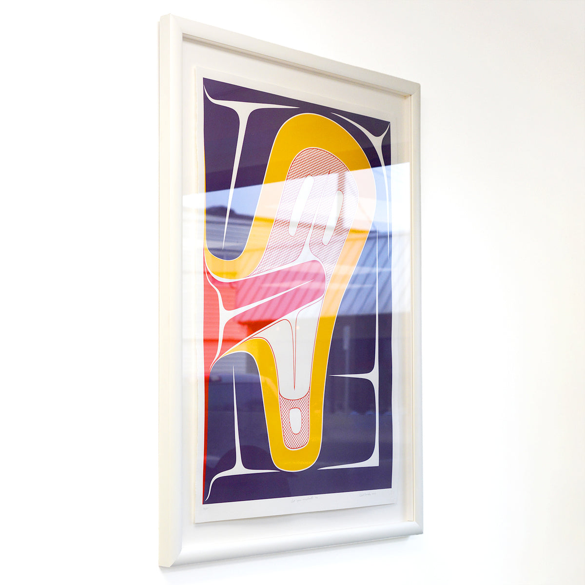 Put Your Complaints 'Ere by Haida artist Robert Davidson