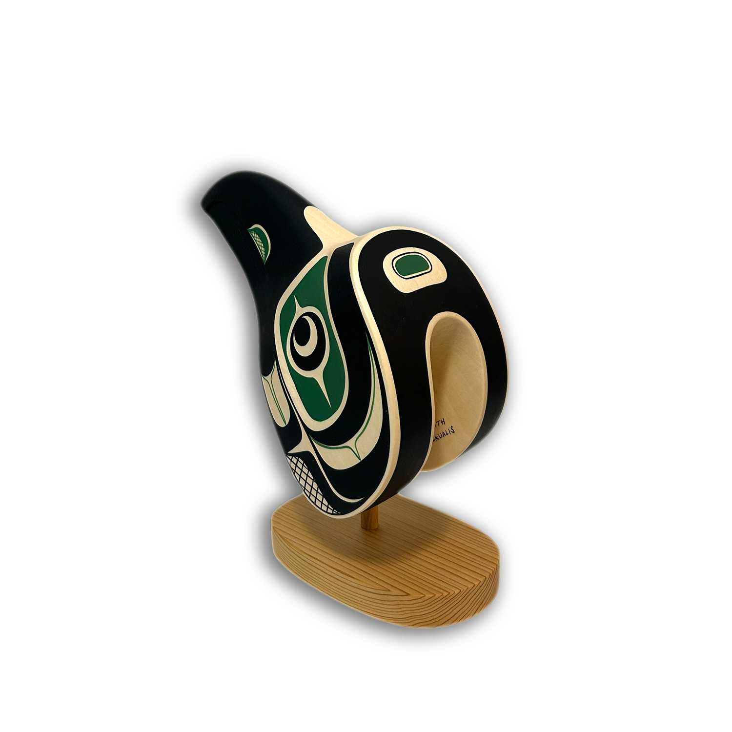 Raven Maskette by Kwakwaka'wakw artist Rod Smith