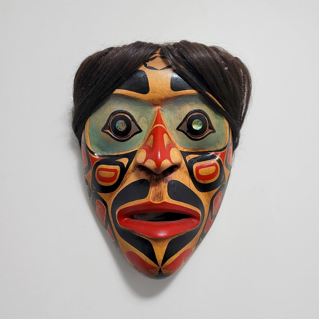Portrait Mask by Tsimshian artist Dale Horne