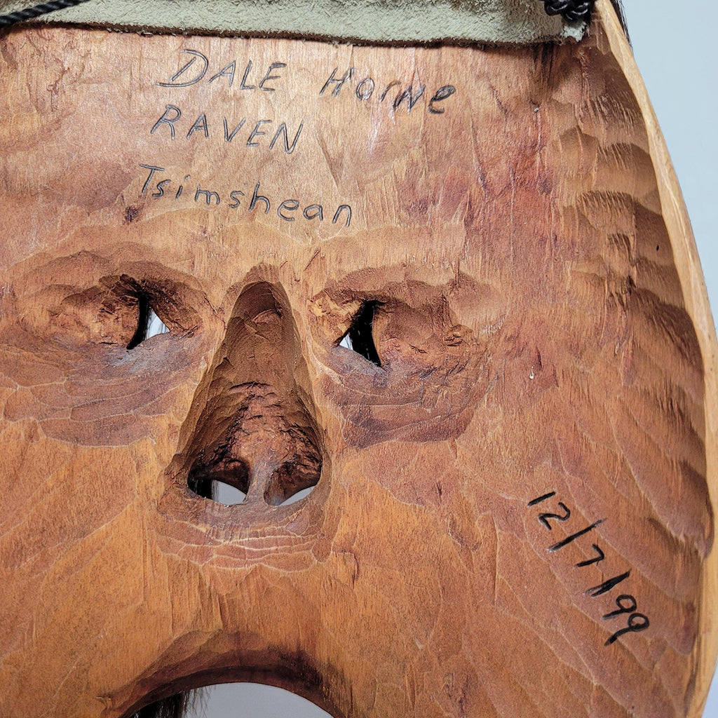 Portrait Mask by Tsimshian artist Dale Horne