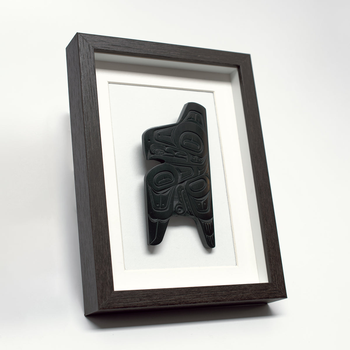 Raven and the First Men Pin by Haida artist Denny Dixon