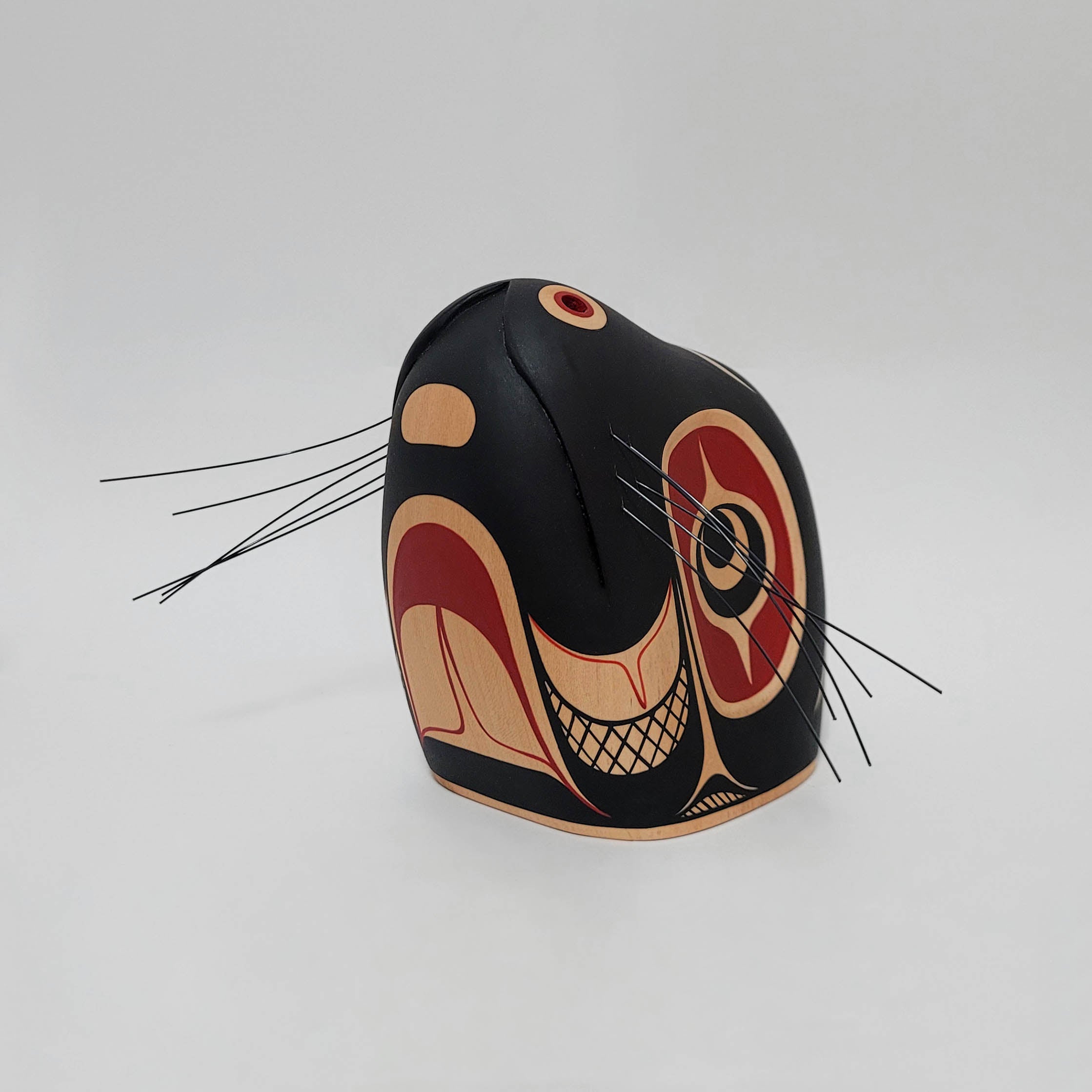 Seal Carving by Native artist Rod Smith