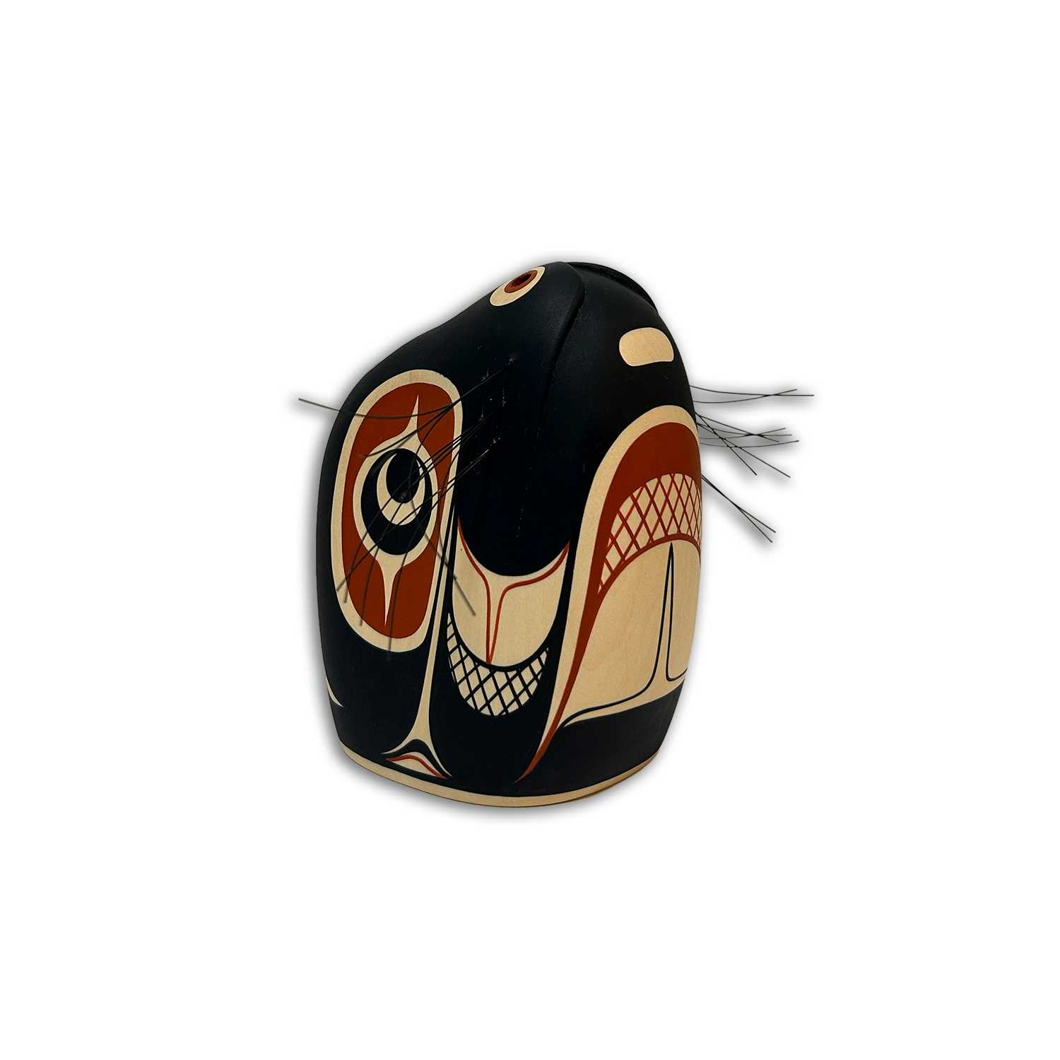 Seal Head by Kwakwaka'wakw artist Rod Smith