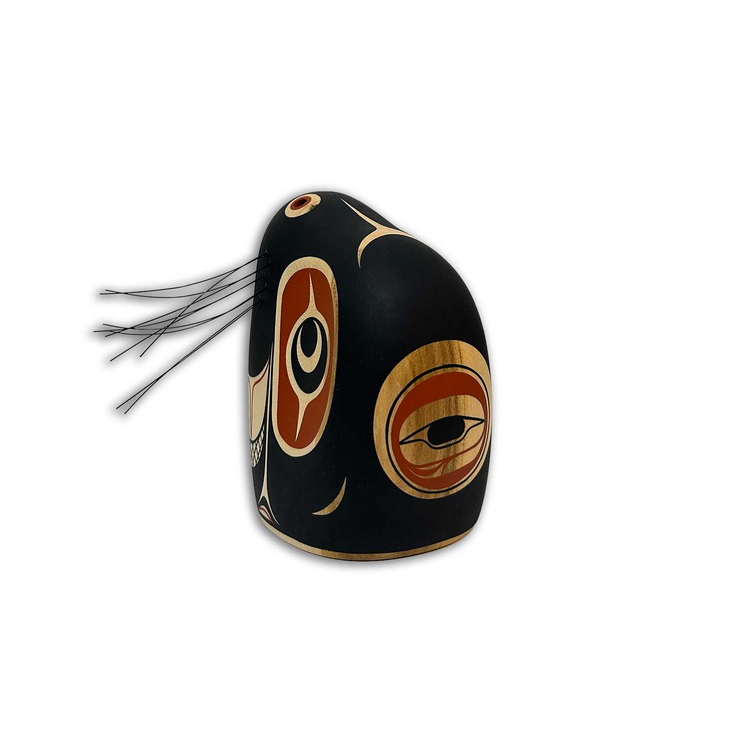 Seal Head by Kwakwaka'wakw artist Rod Smith