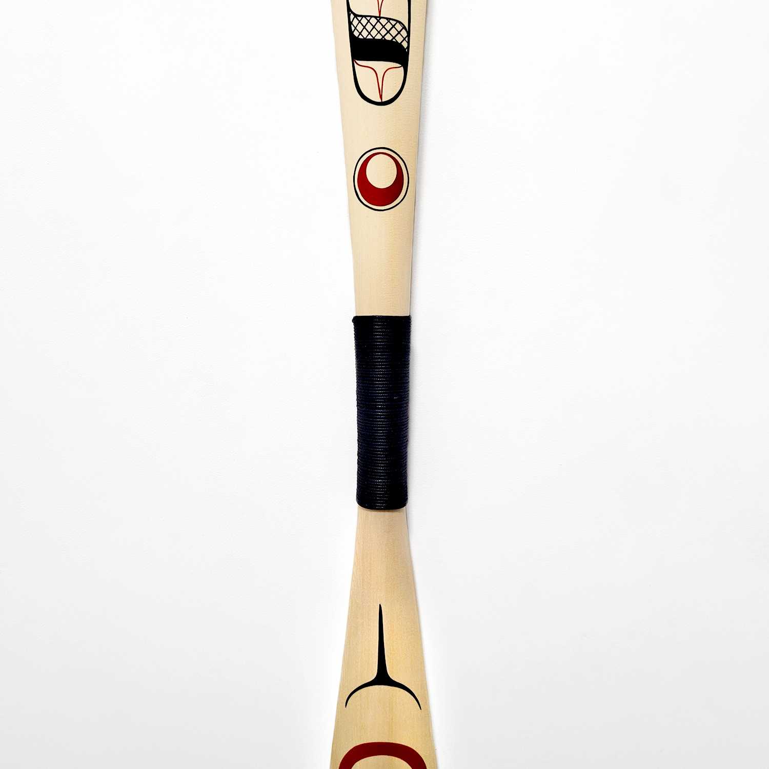 Salmon Paddle by Kwakwaka'wakw artist Rod Smith