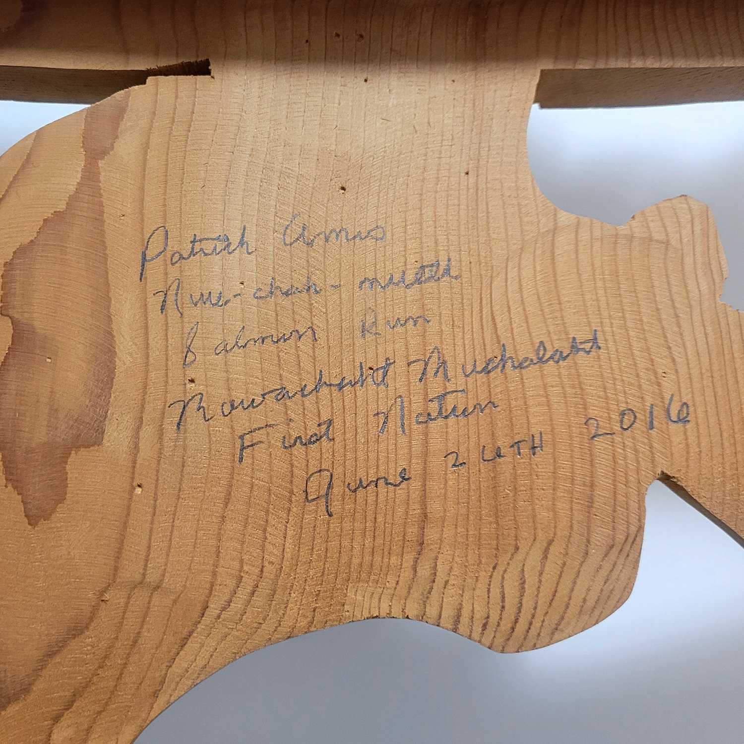 Cedar Salmon Panel by Nuu-chah-nulth artist Patrick Amos