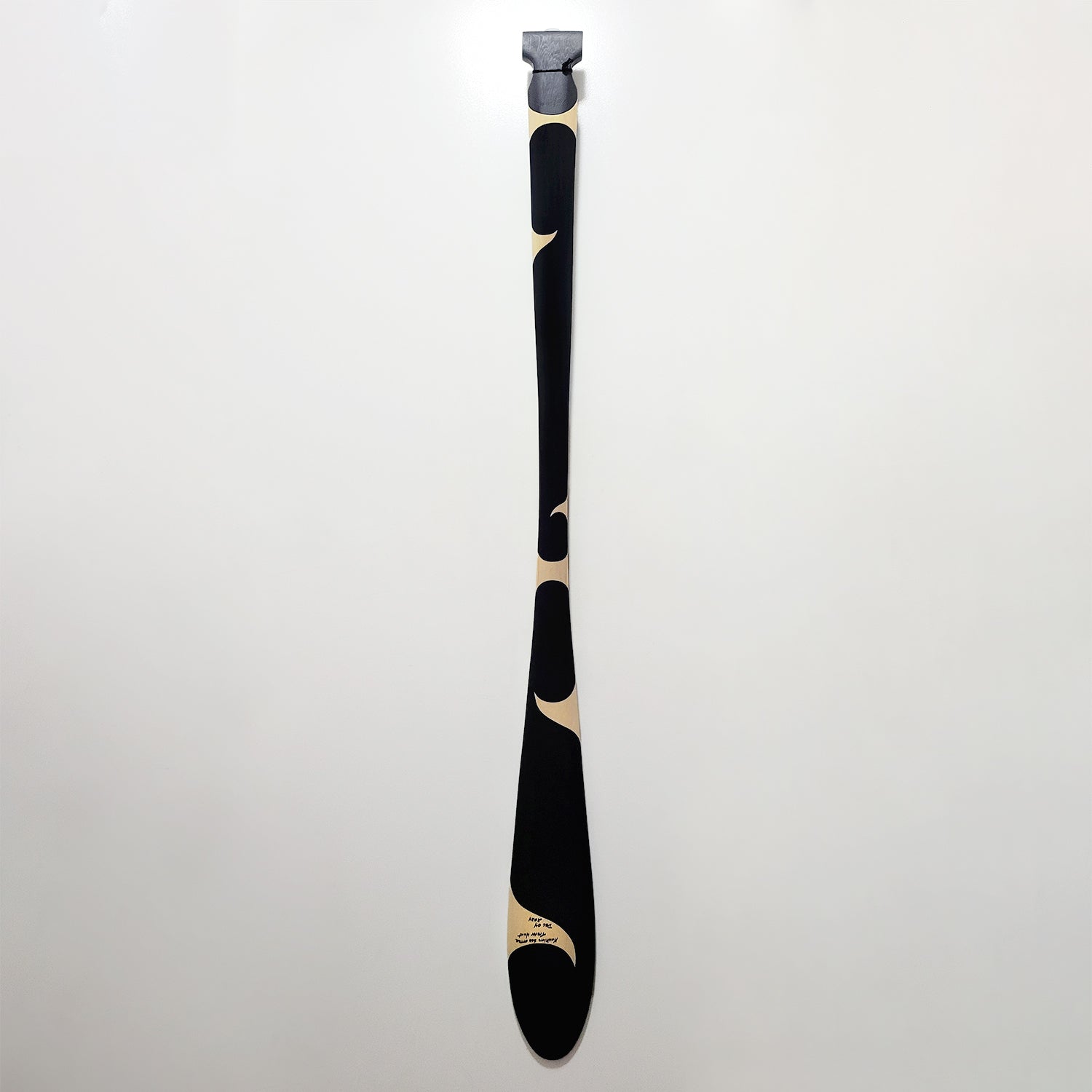 Cedar Sea Otter Paddle by Kwakiutl artist Trevor Hunt