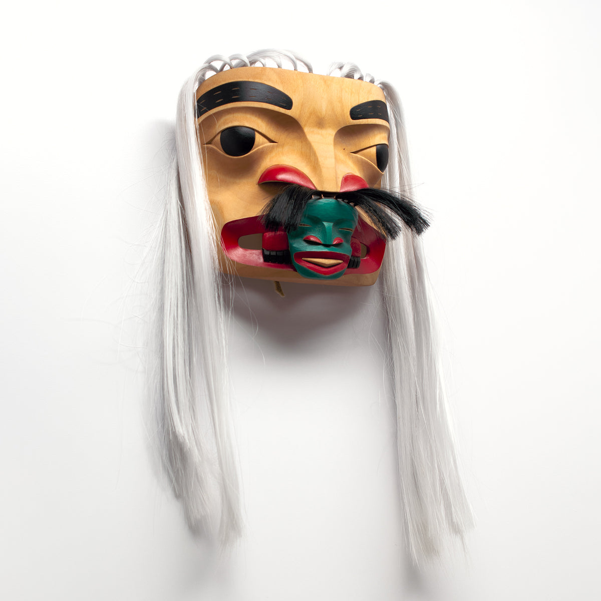 Shaman Helper Mask by Tlingit artist Keith Wolfe Smarch