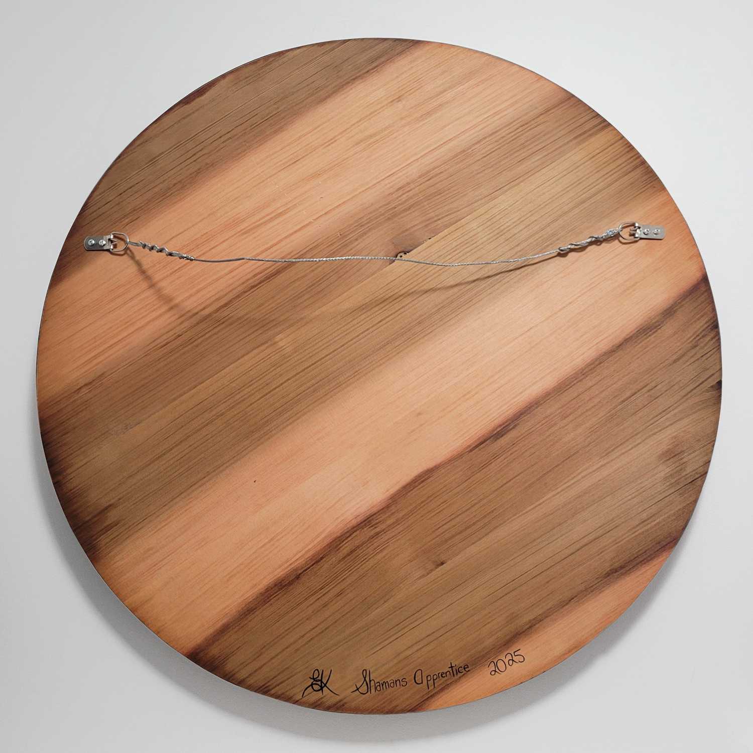 Octopus cedar panel by Native female carver Kiri Geen