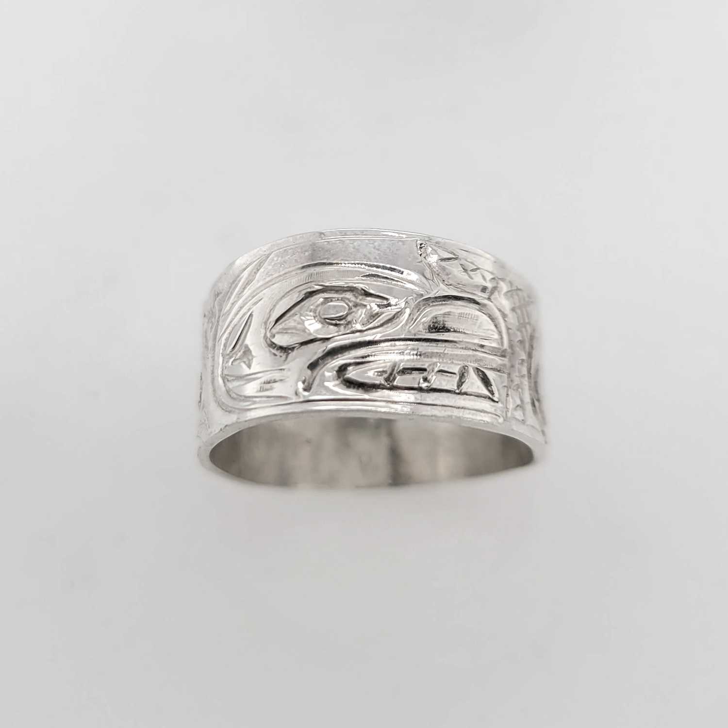 Silver Bear Ring by Kwakwaka'wakw artist Don Wadhams