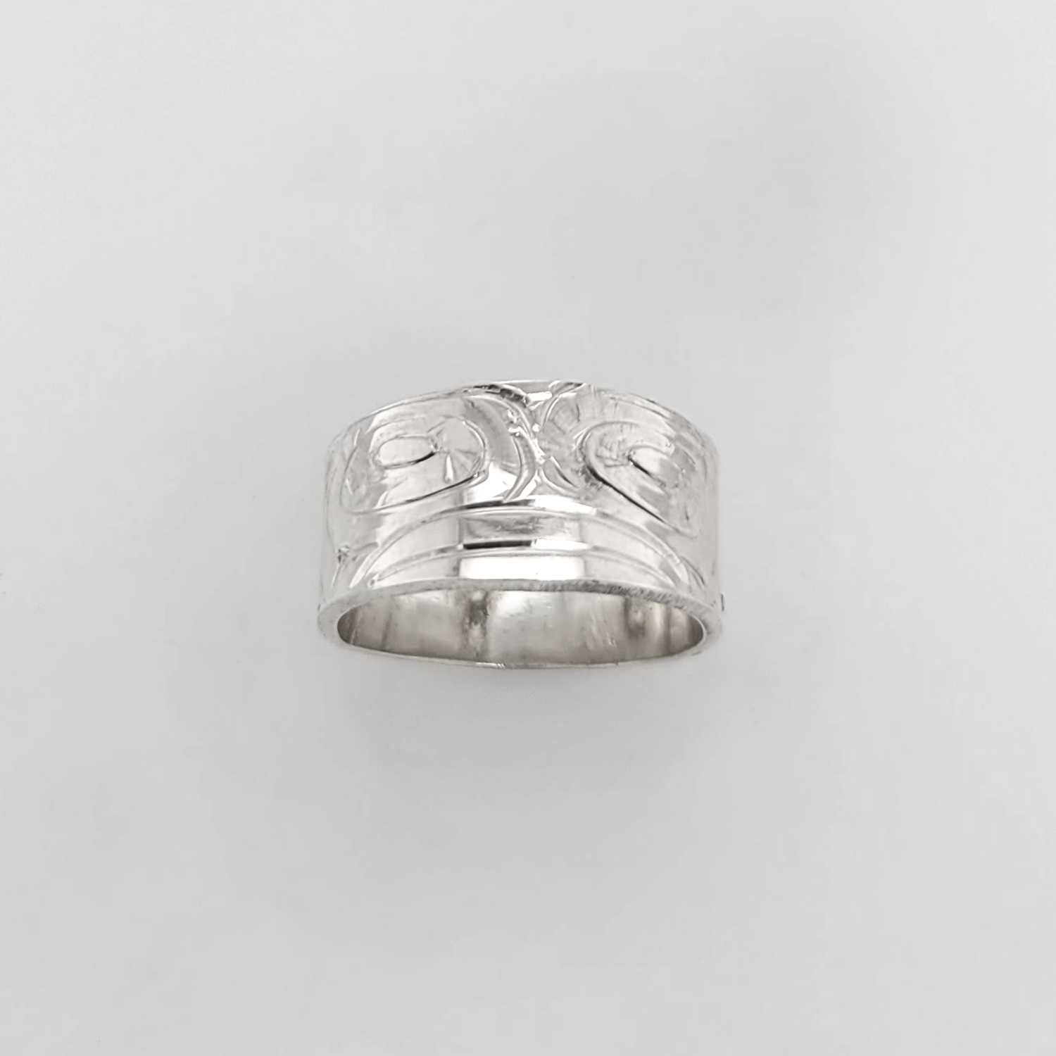 Silver Butterfly Ring by Kwakwaka'wakw artist Don Wadhams