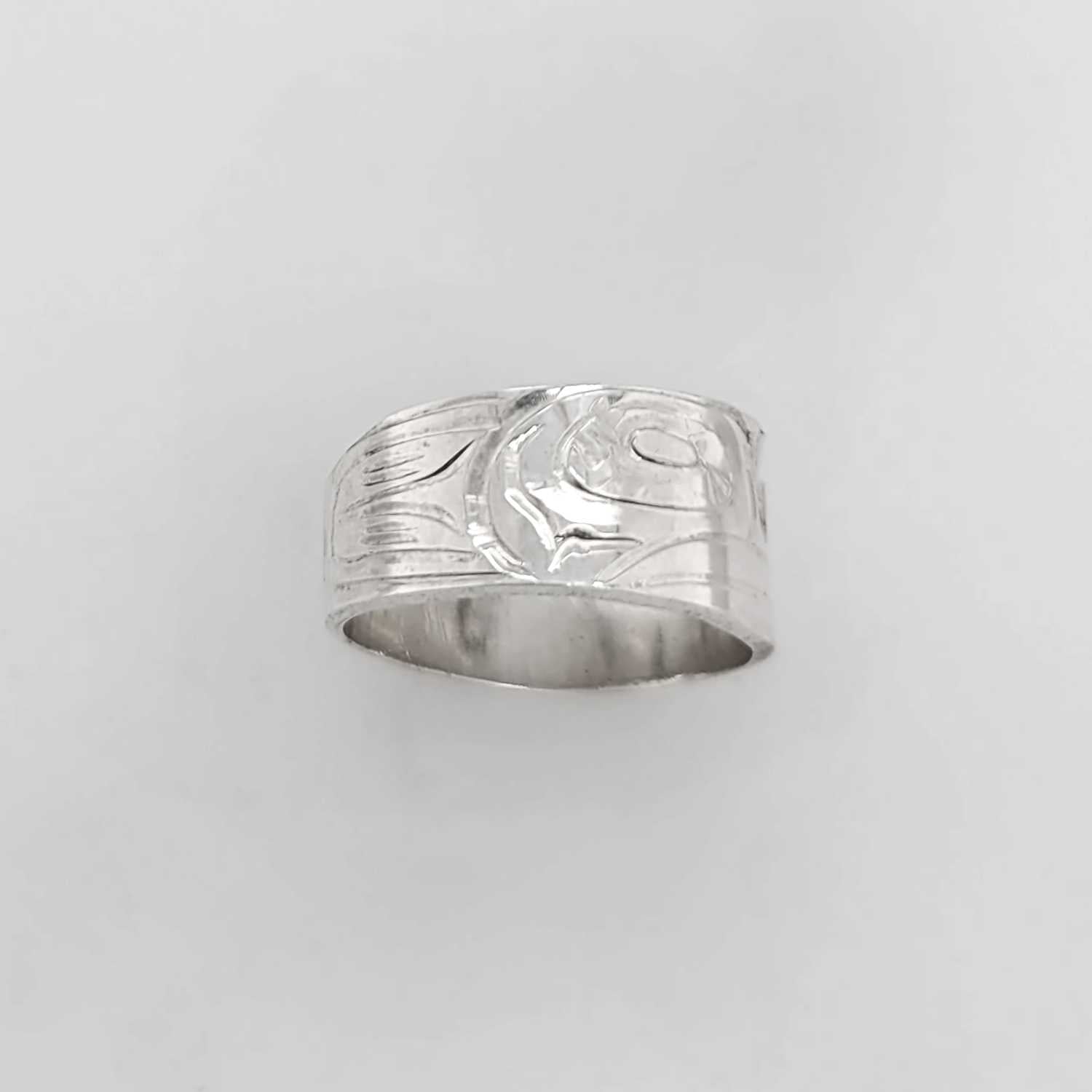 Silver Butterfly Ring by Kwakwaka'wakw artist Don Wadhams