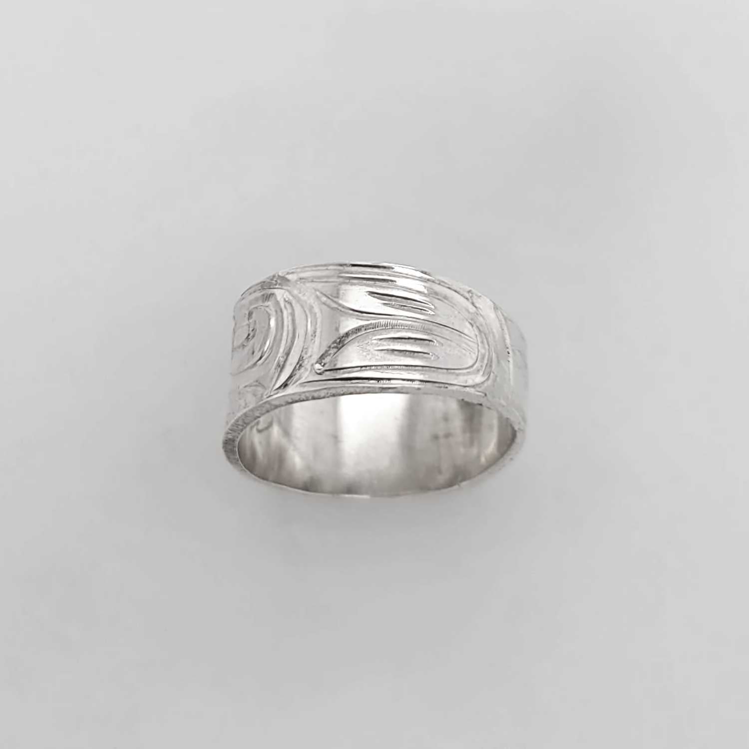 Silver Butterfly Ring by Kwakwaka'wakw artist Don Wadhams