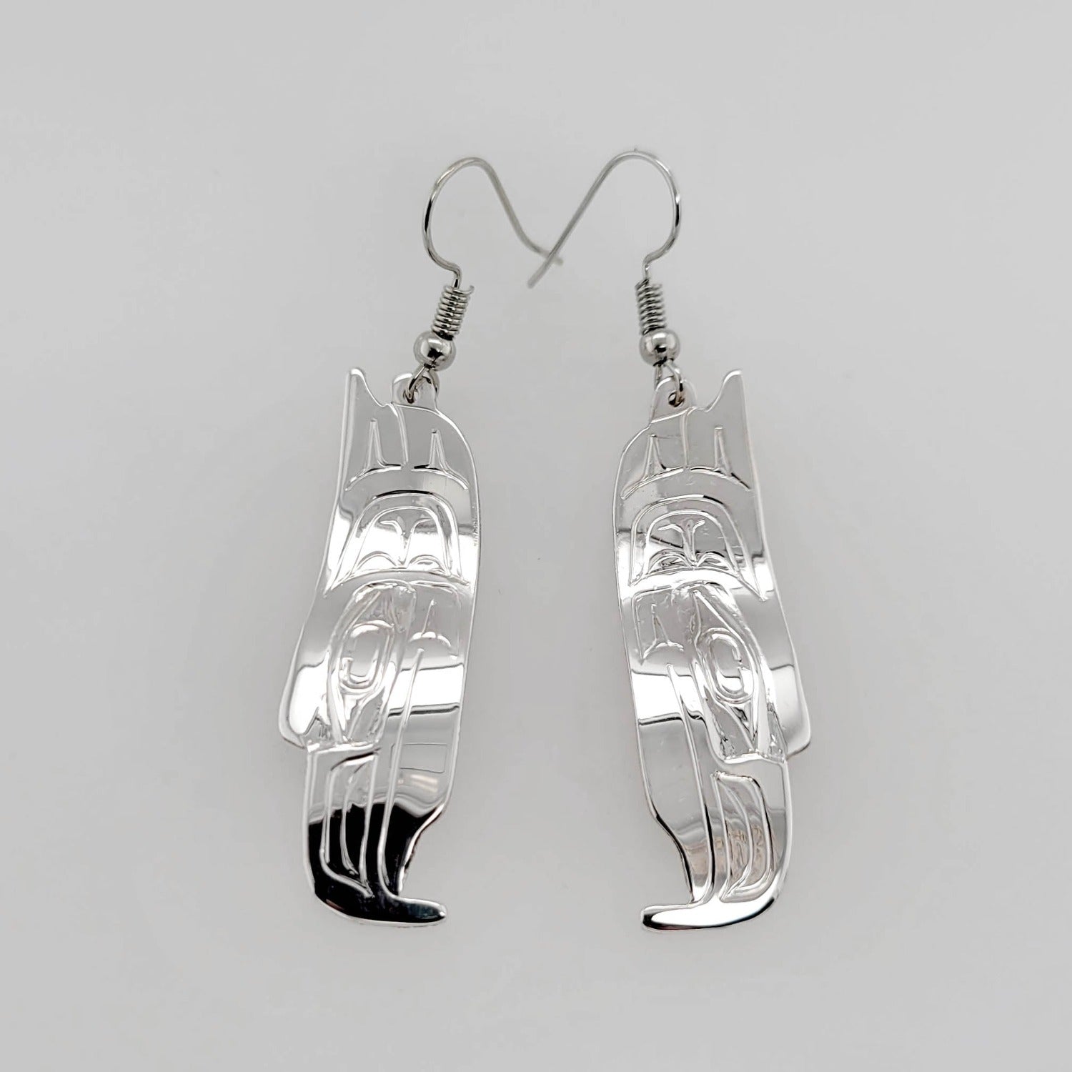 Eagle Earrings by Haida artist Garner Moody