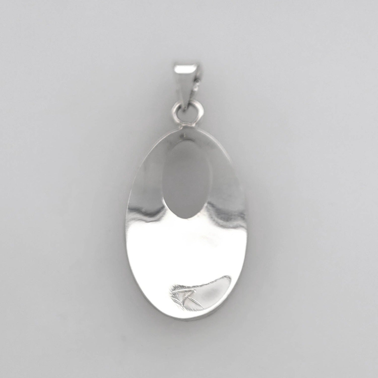 Silver Eagle Pendant by Cree artist Justin Rivard