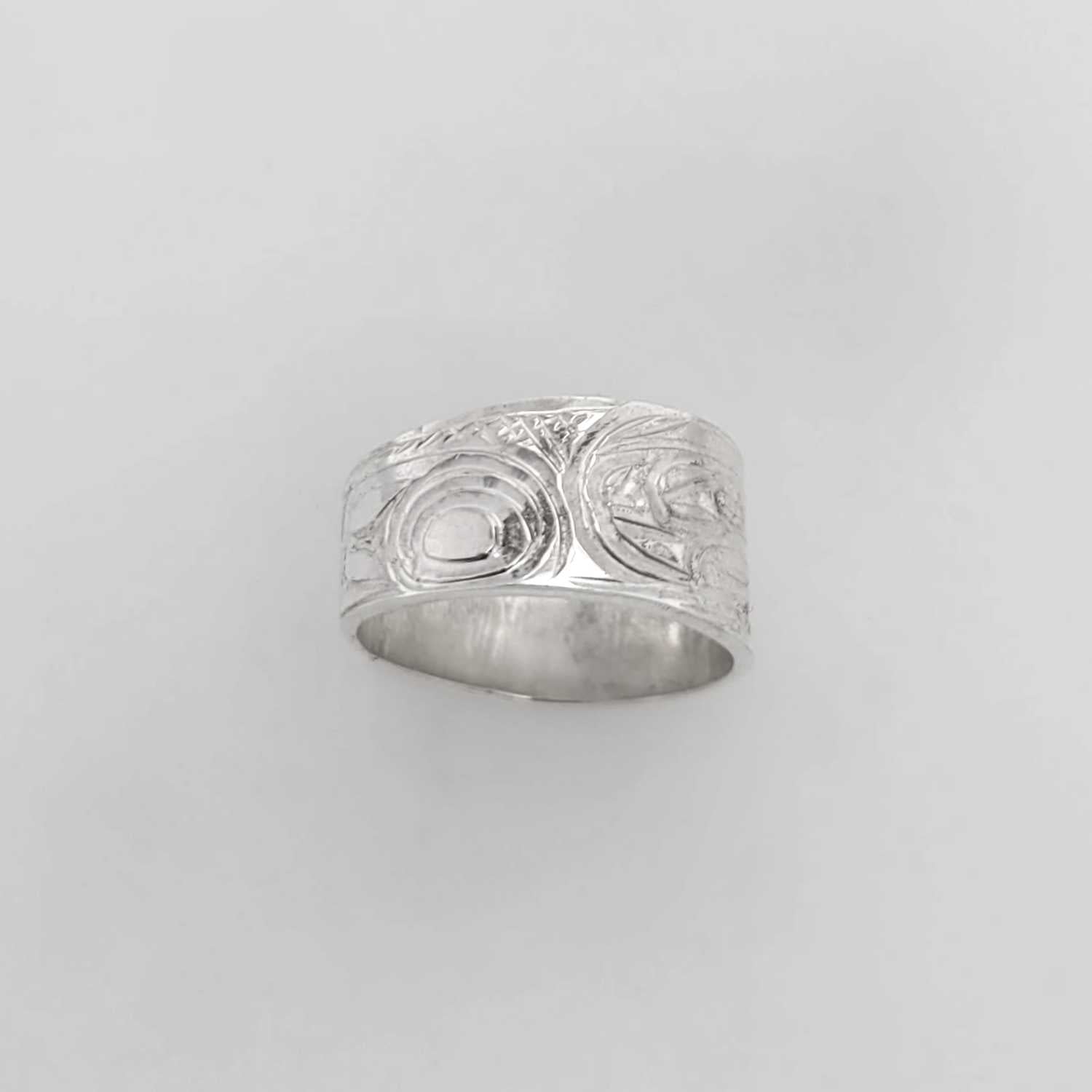 Silver Eagle Ring by Kwakwaka'wakw artist Don Wadhams