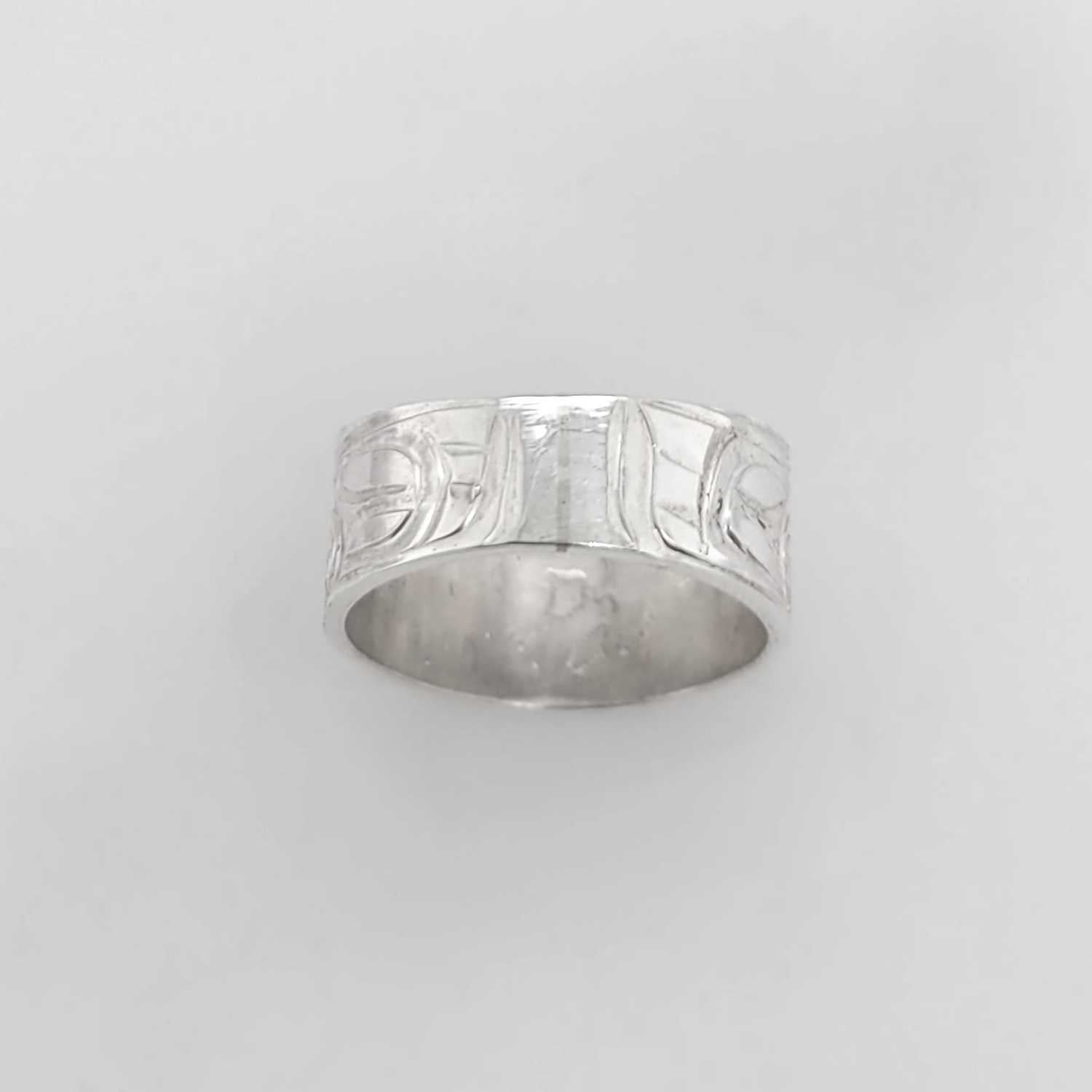 Silver Eagle Ring by Kwakwaka'wakw artist Don Wadhams
