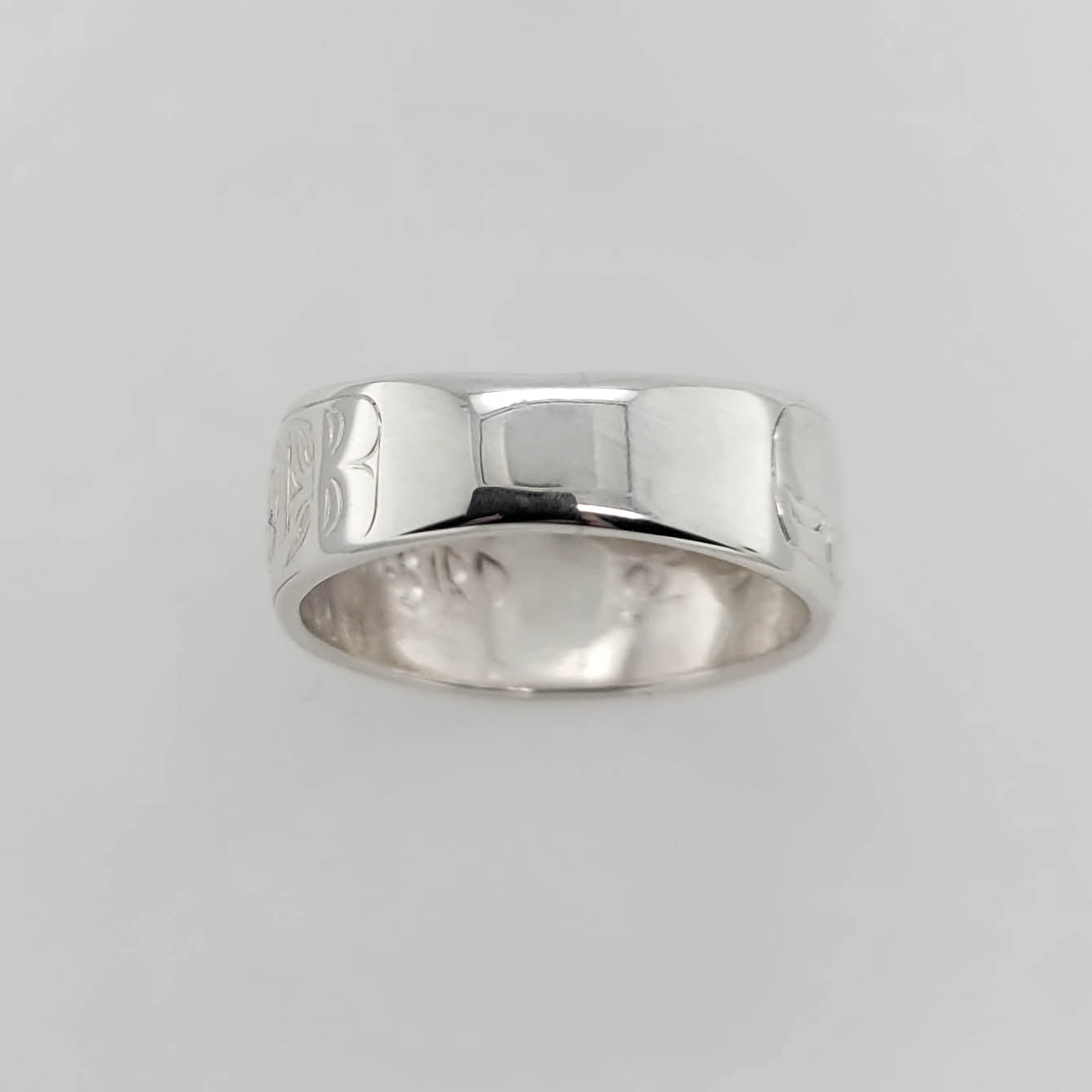Silver Hummingbird Ring by Joe Wilson