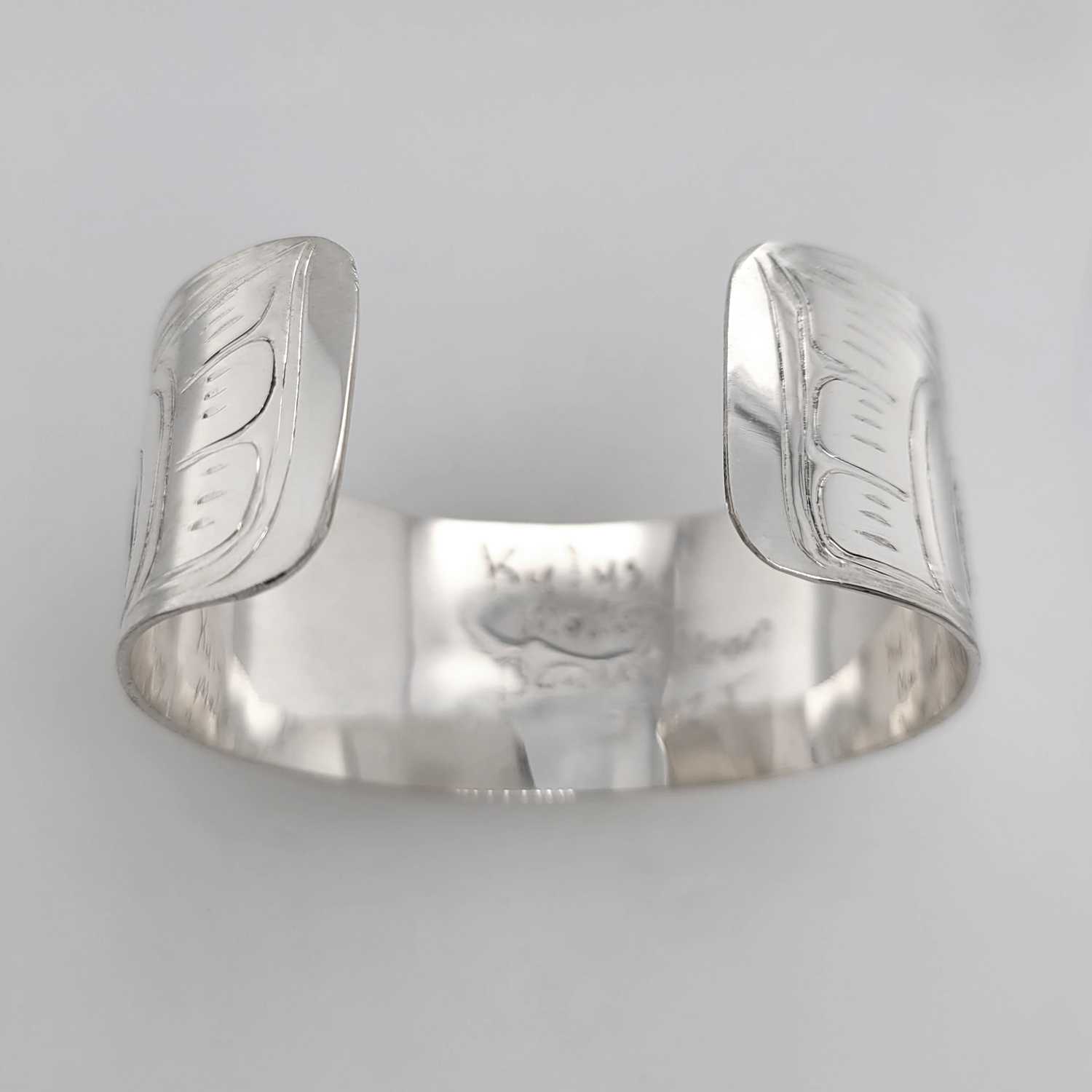 Silver Thunderbird Bracelet by Kwakwaka'wakw artist Don Wadhams