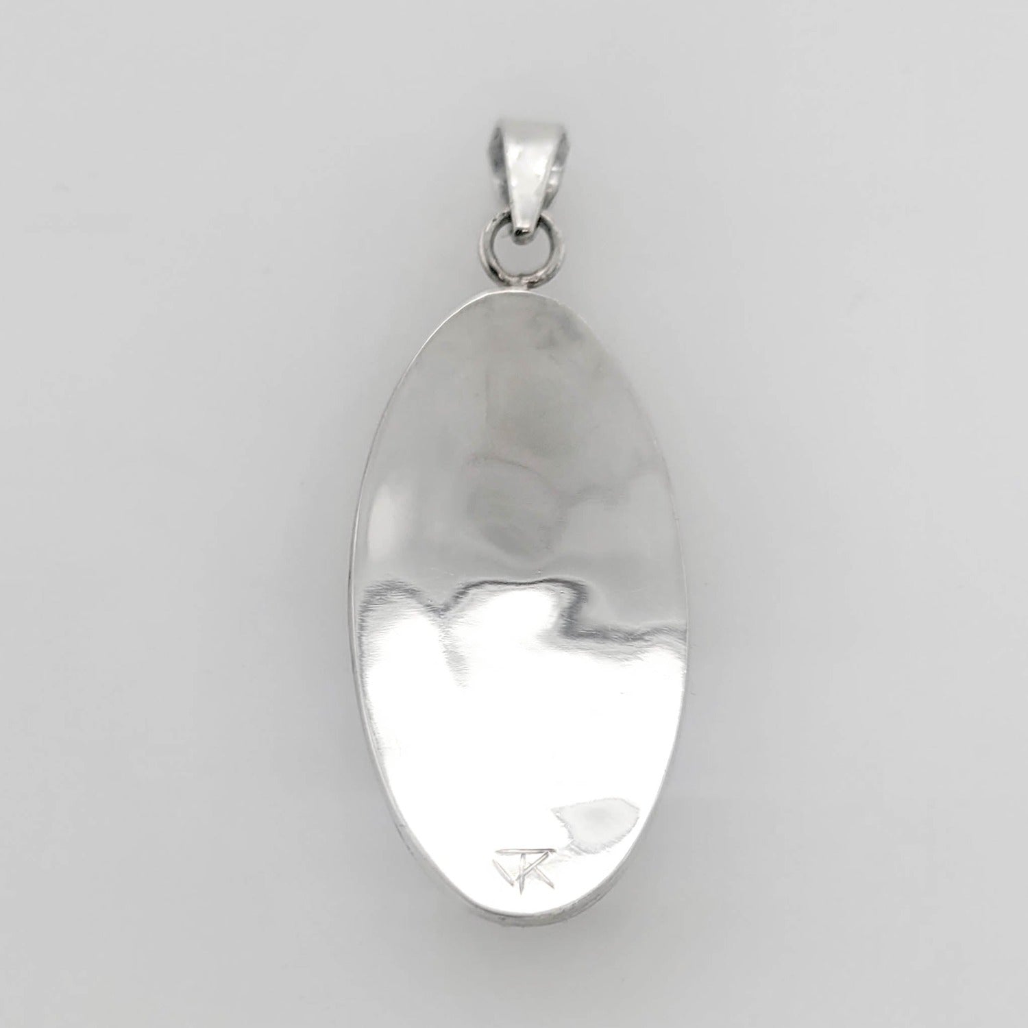 Silver Bear Pendant by Cree artist Justin Rivard
