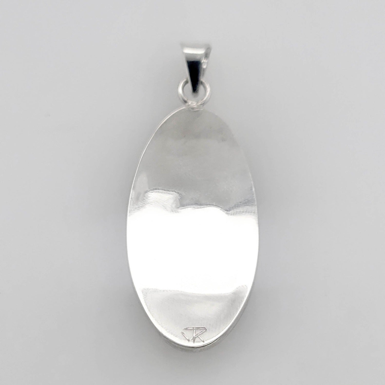 Silver Orca Pendant by Cree artist Justin Rivard